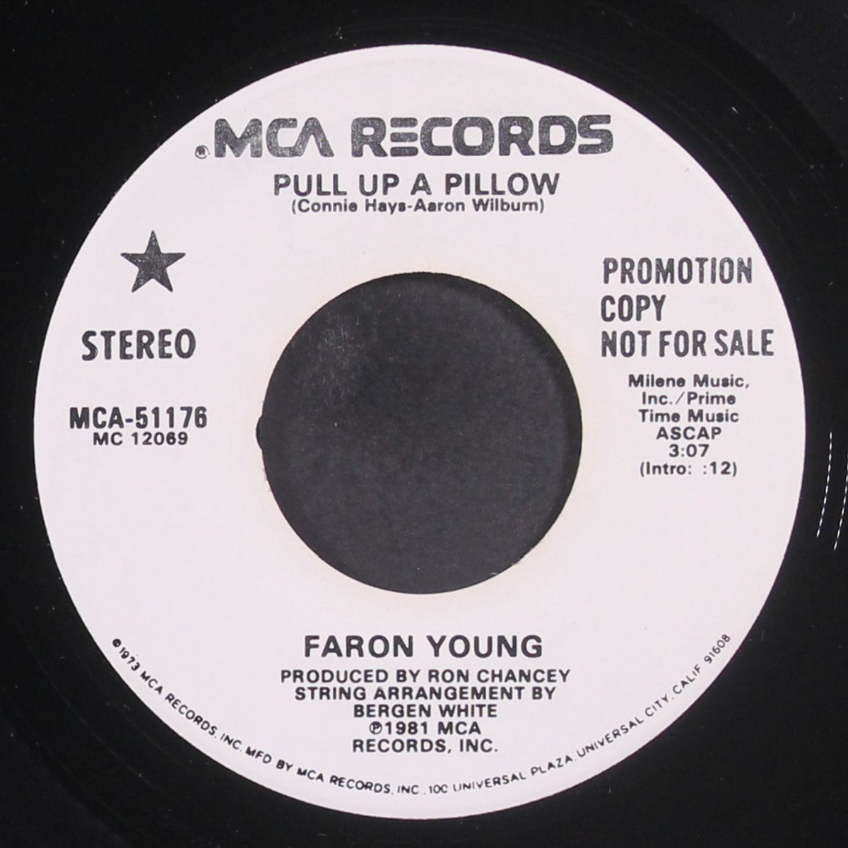pull up a pillow by FARON YOUNG