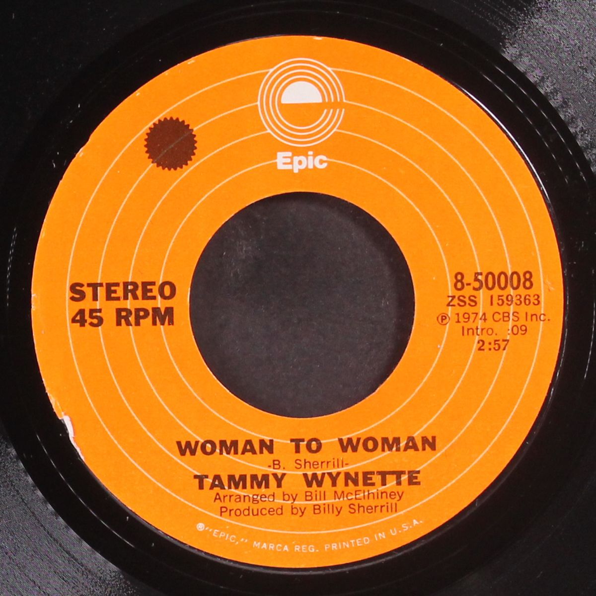 woman to woman / love me forever by TAMMY WYNETTE