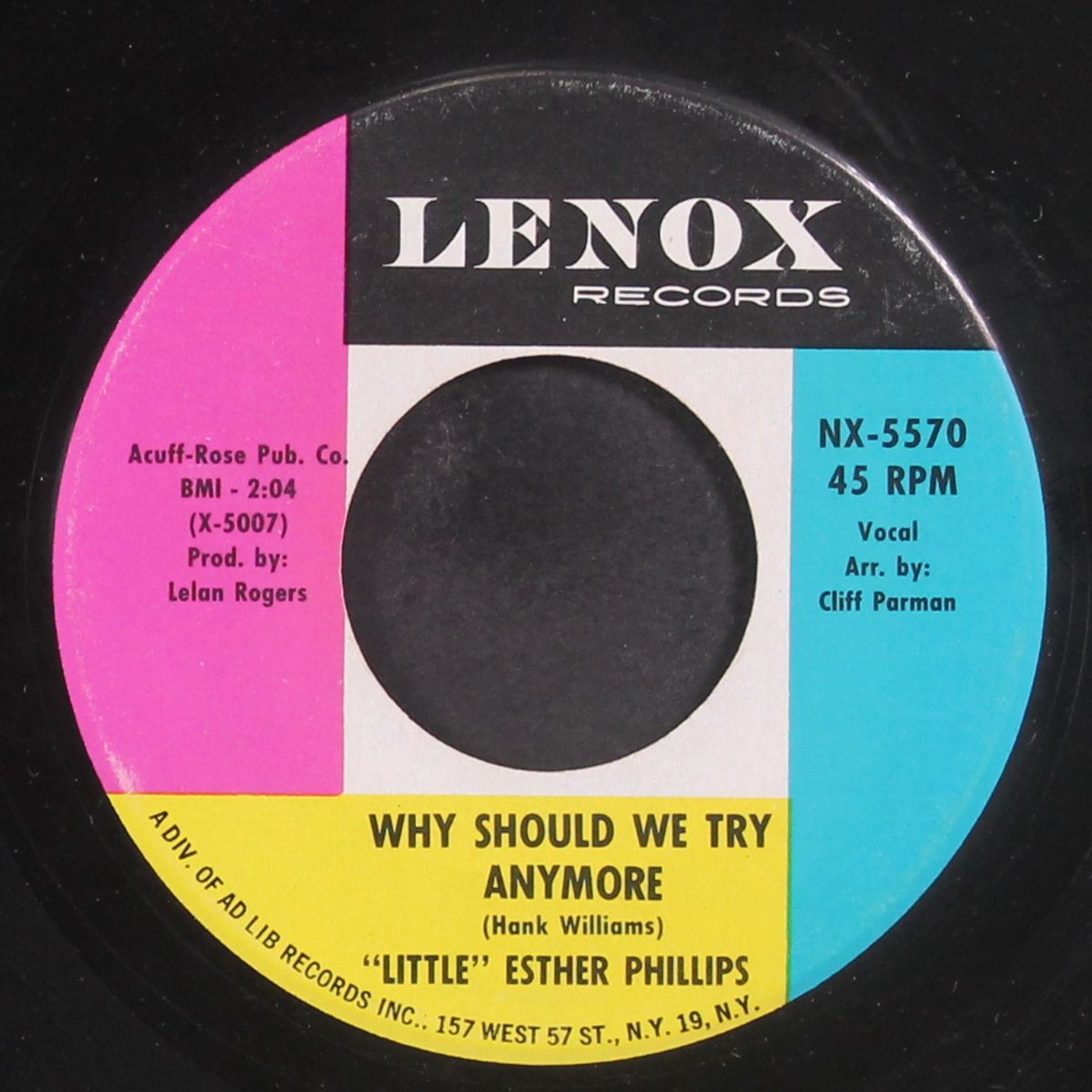 while it lasted / why should we try anymore by LITTLE ESTHER PHILLIPS