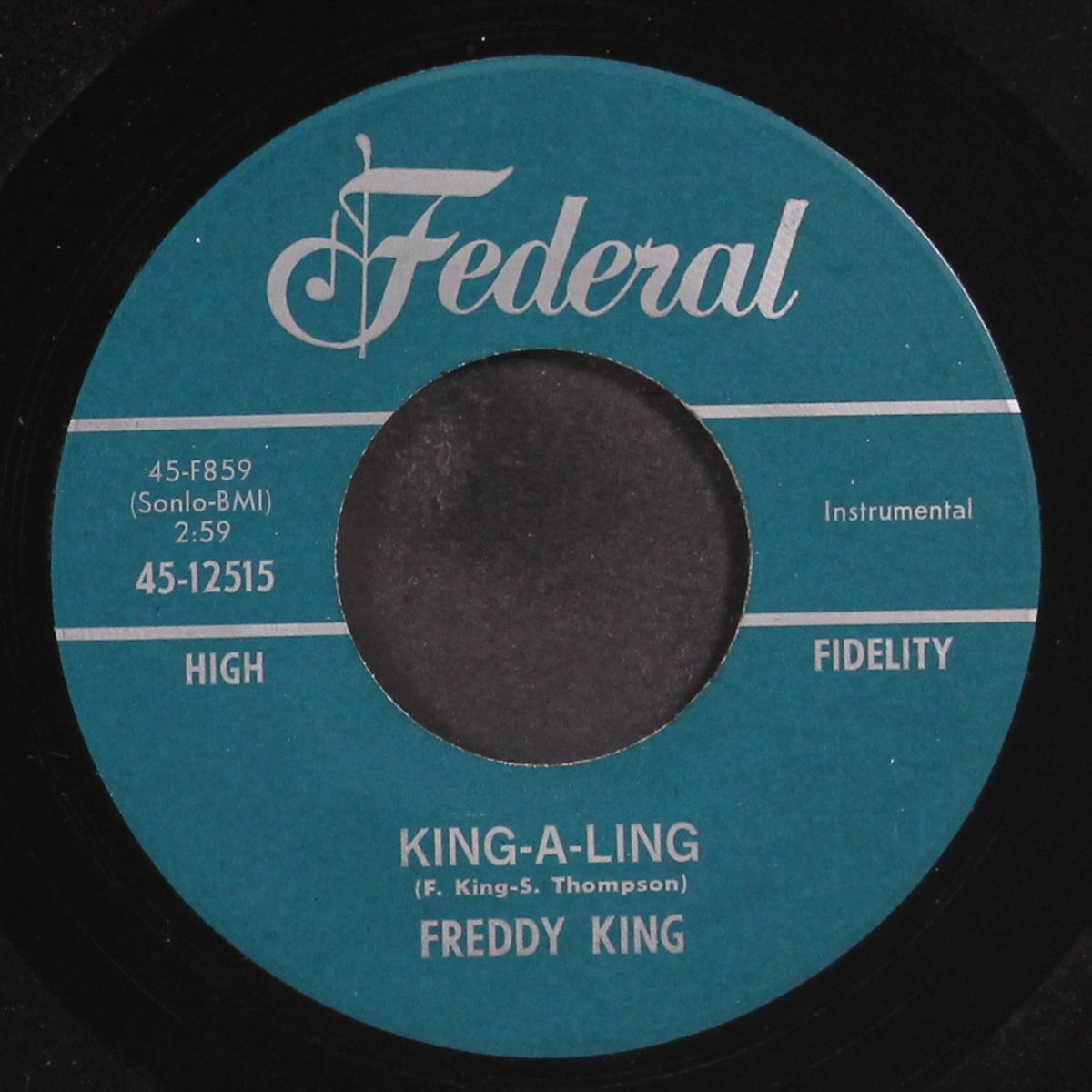 meet me at the station / king-a-ling by FREDDY KING