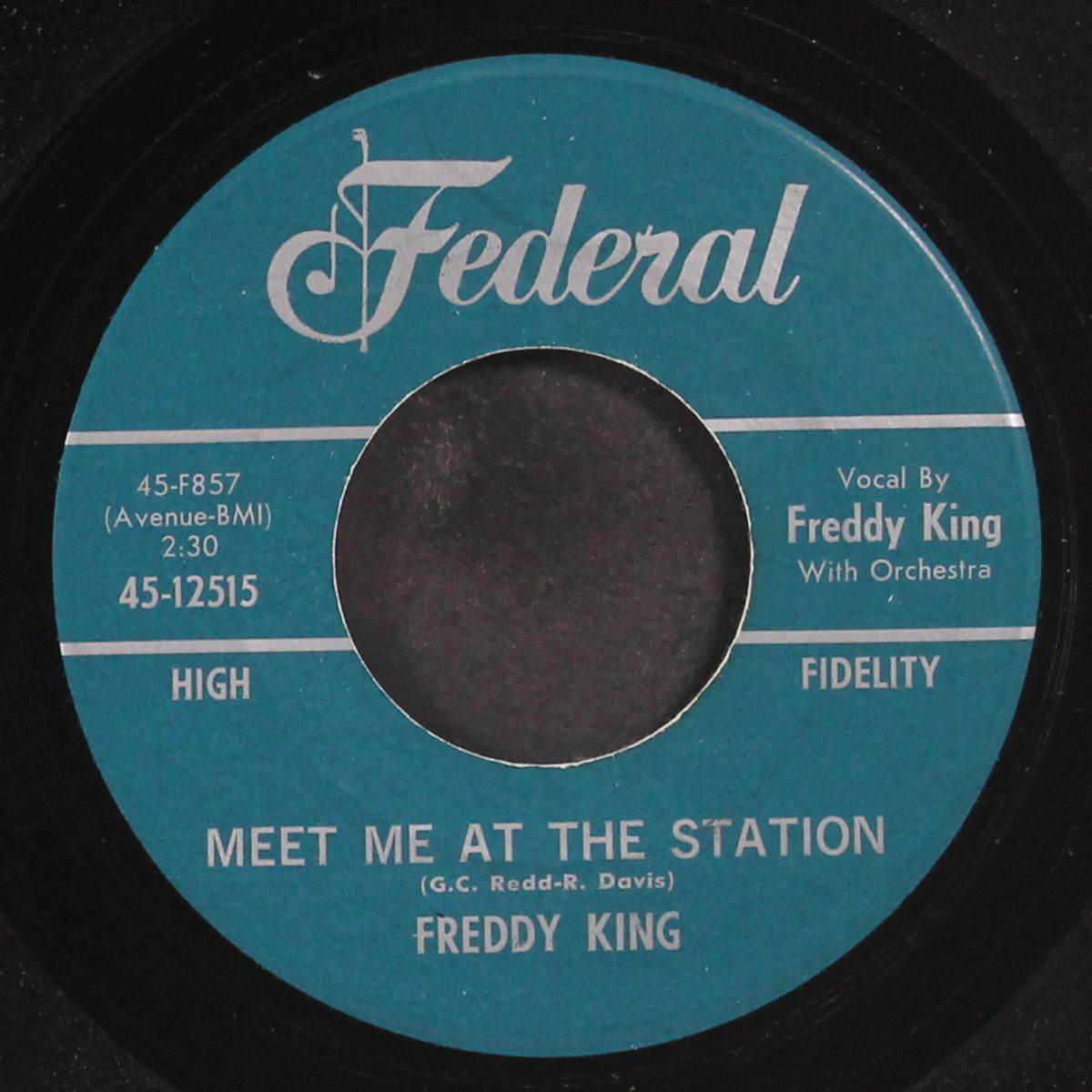 meet me at the station / king-a-ling by FREDDY KING