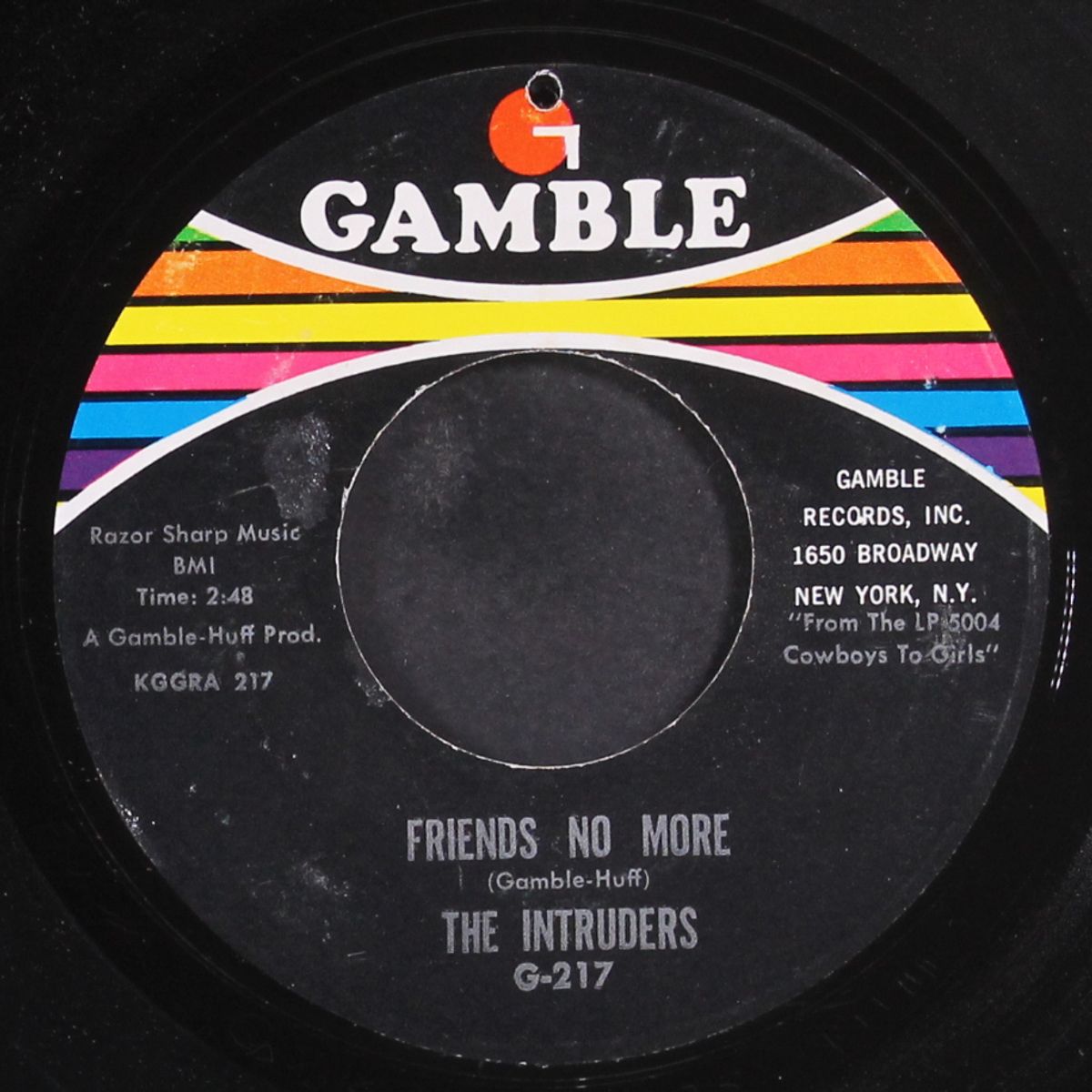 baseball game / friends no more by INTRUDERS