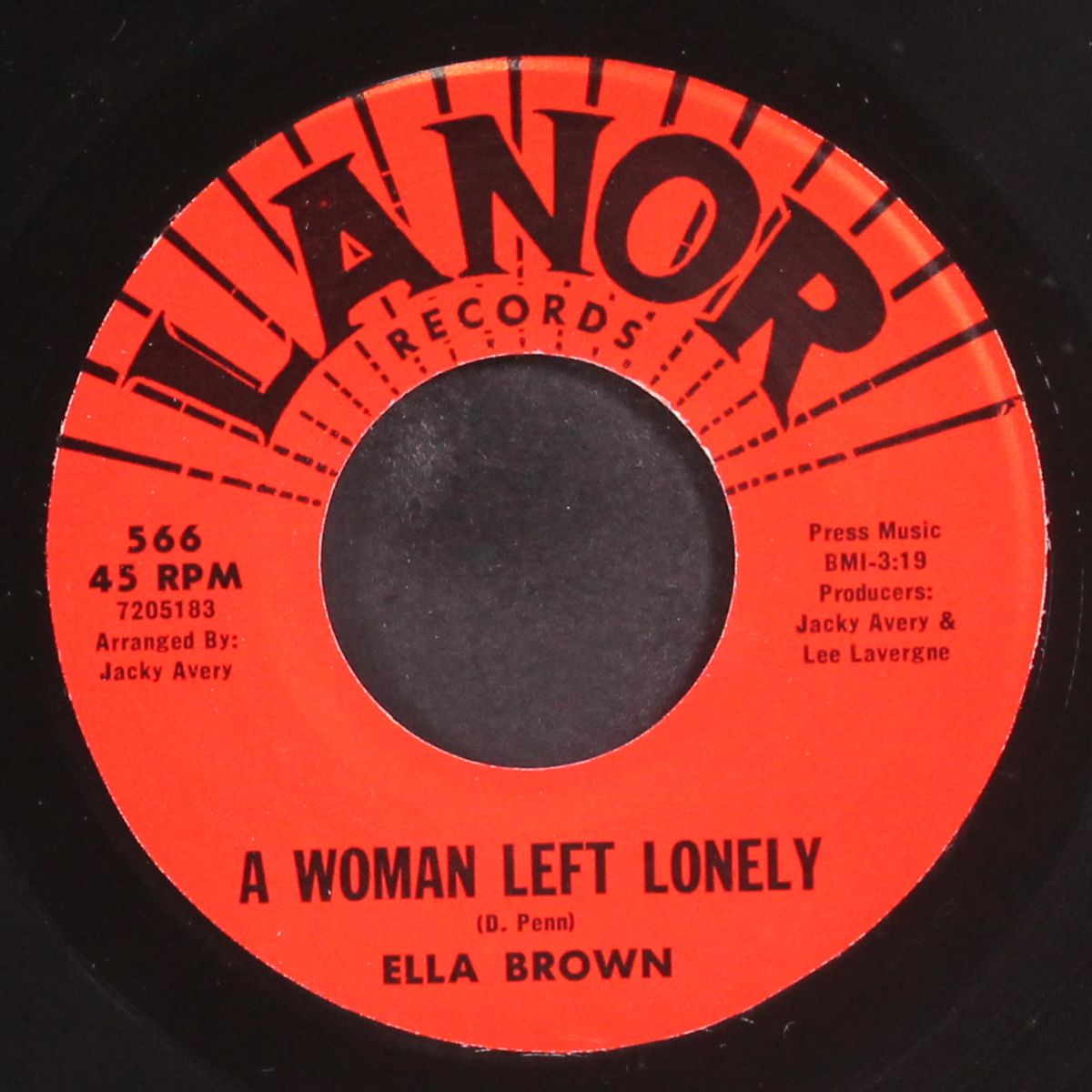 touch me / a woman left lonely by ELLA BROWN