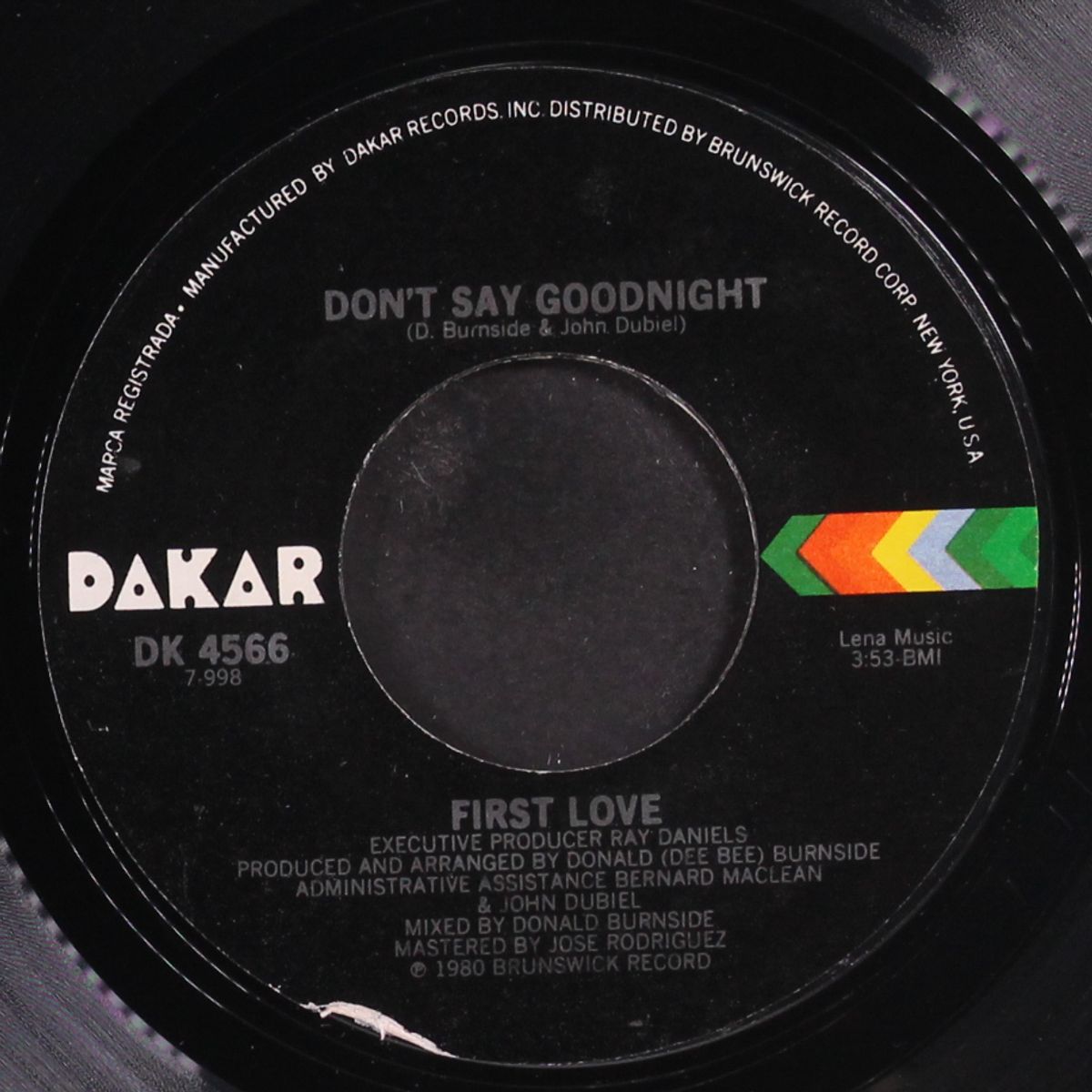 love me today / don't say goodnight by FIRST LOVE