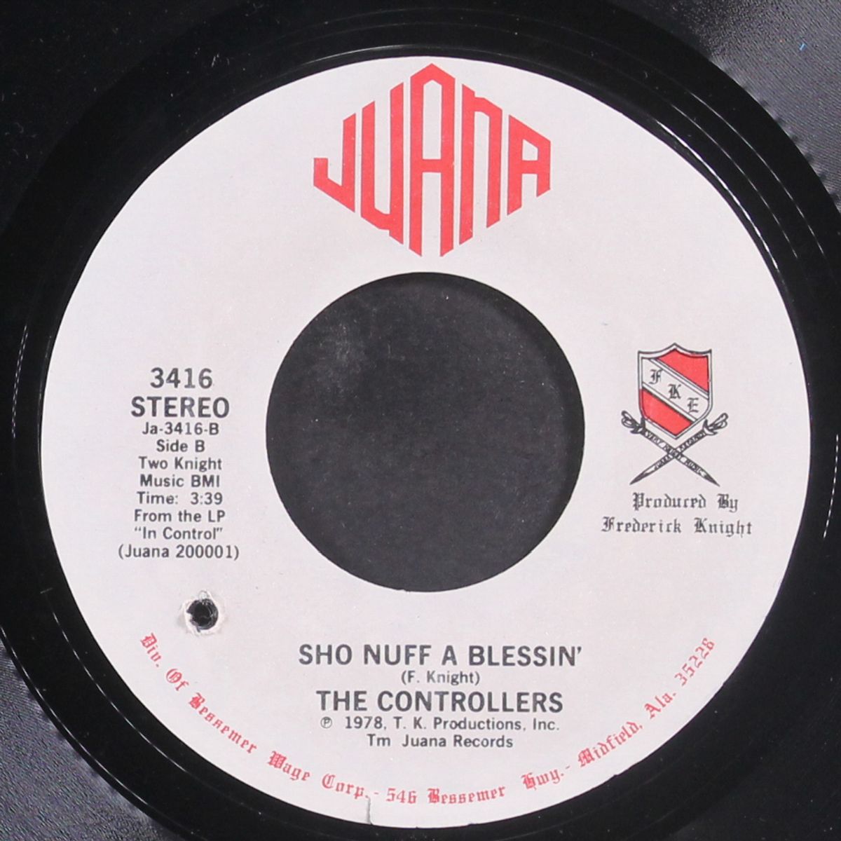 heaven is only one step away / sho nuff a blessin' by CONTROLLERS