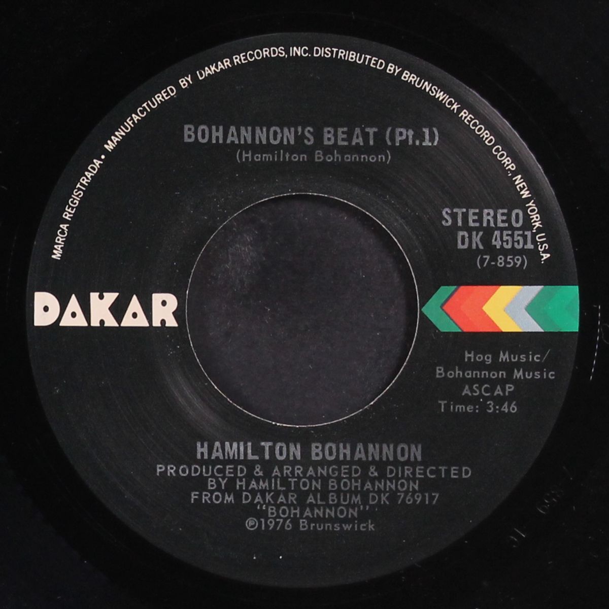 bohannon's beat by HAMILTON BOHANNON