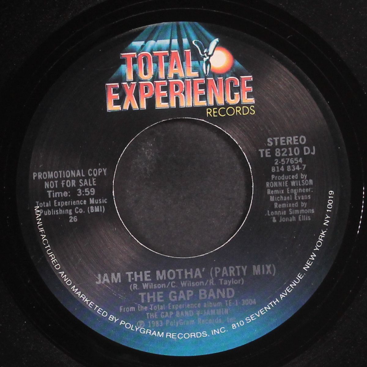 jam the motha' / same by GAP BAND