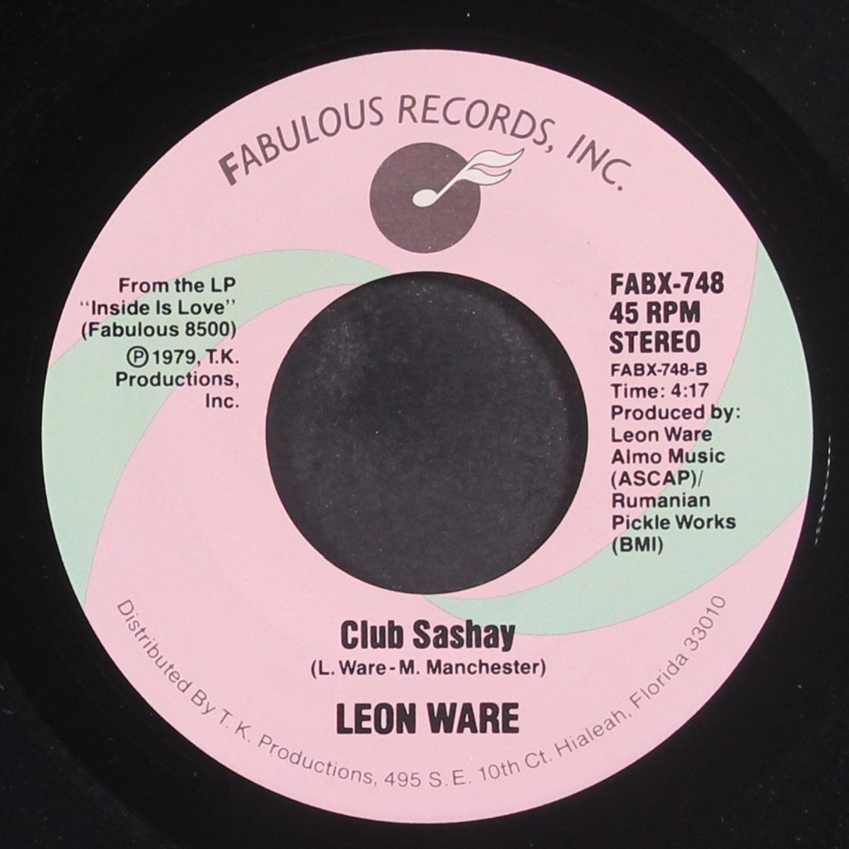 what's your name / club sashay by LEON WARE