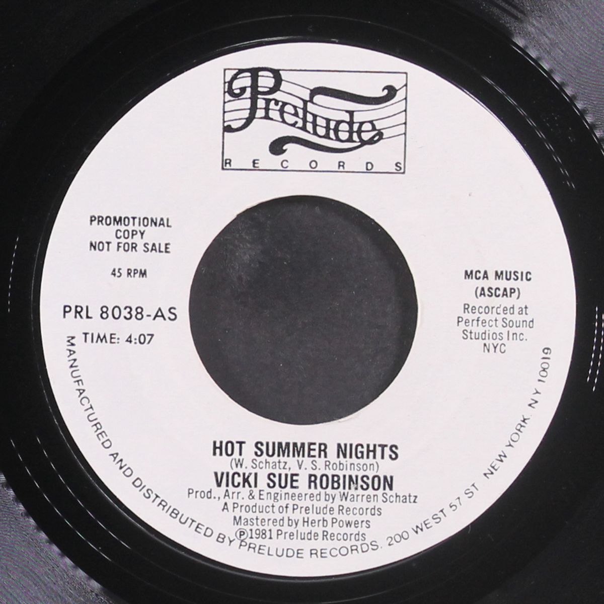 hot summer nights / same by VICKI SUE ROBINSON