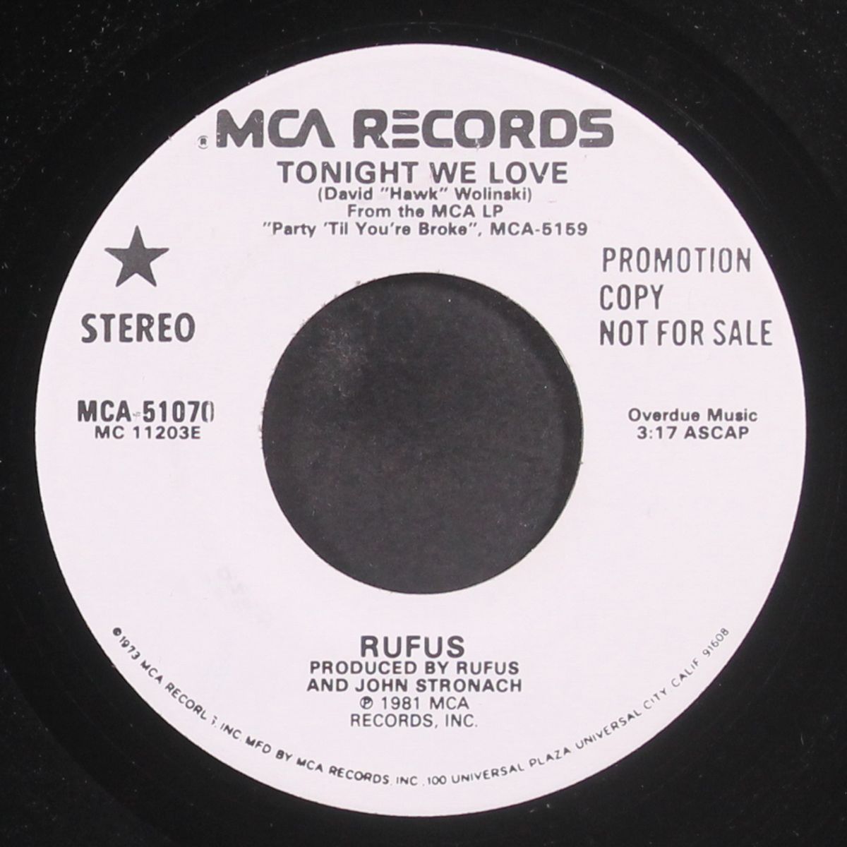 tonight we love / same by RUFUS