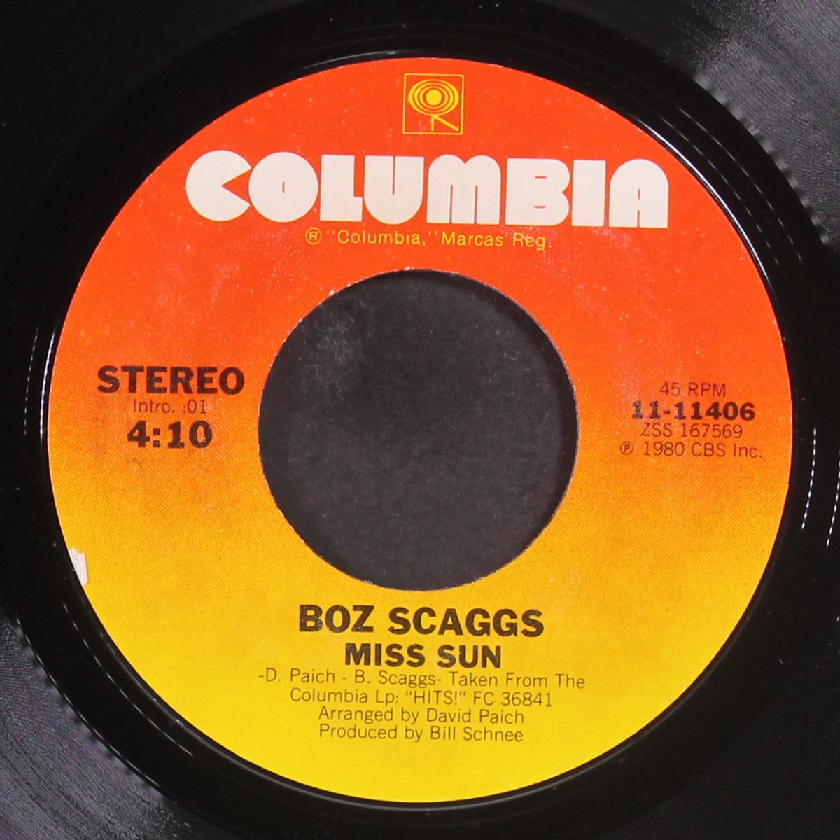 miss sun / dinah flo by BOZ SCAGGS