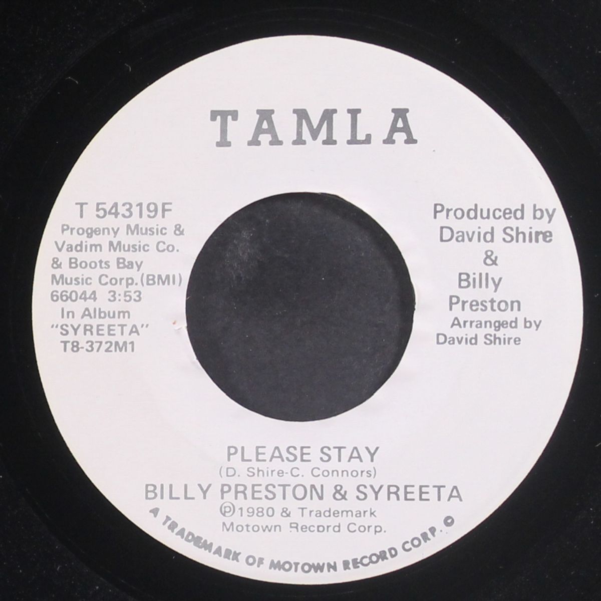 please stay / same by BILLY PRESTON & SYREETA