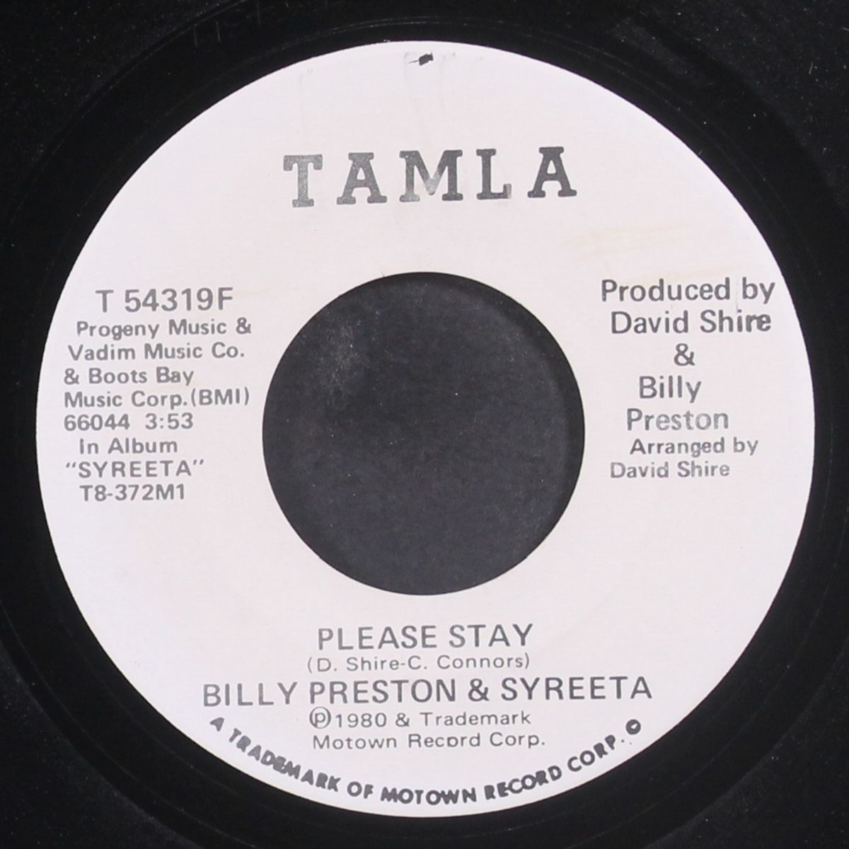 please stay / same by BILLY PRESTON & SYREETA