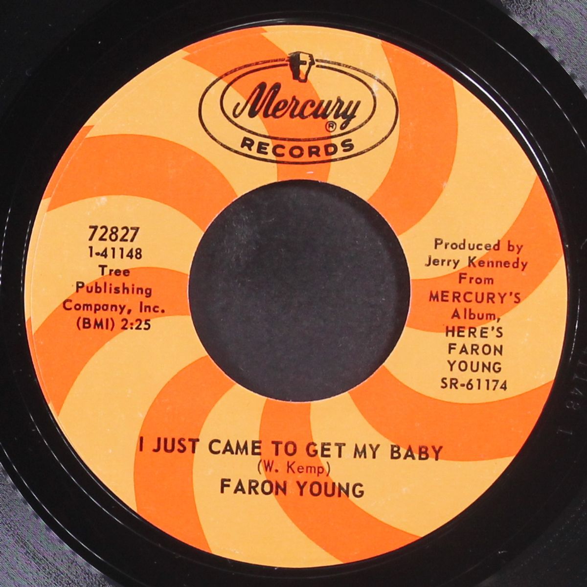 i just came to get my baby / missing you was all i did today by FARON YOUNG