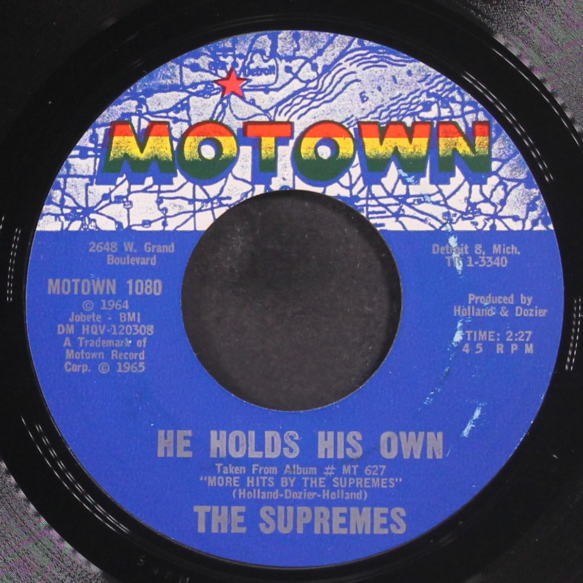 nothing but heartaches / he holds his own by SUPREMES