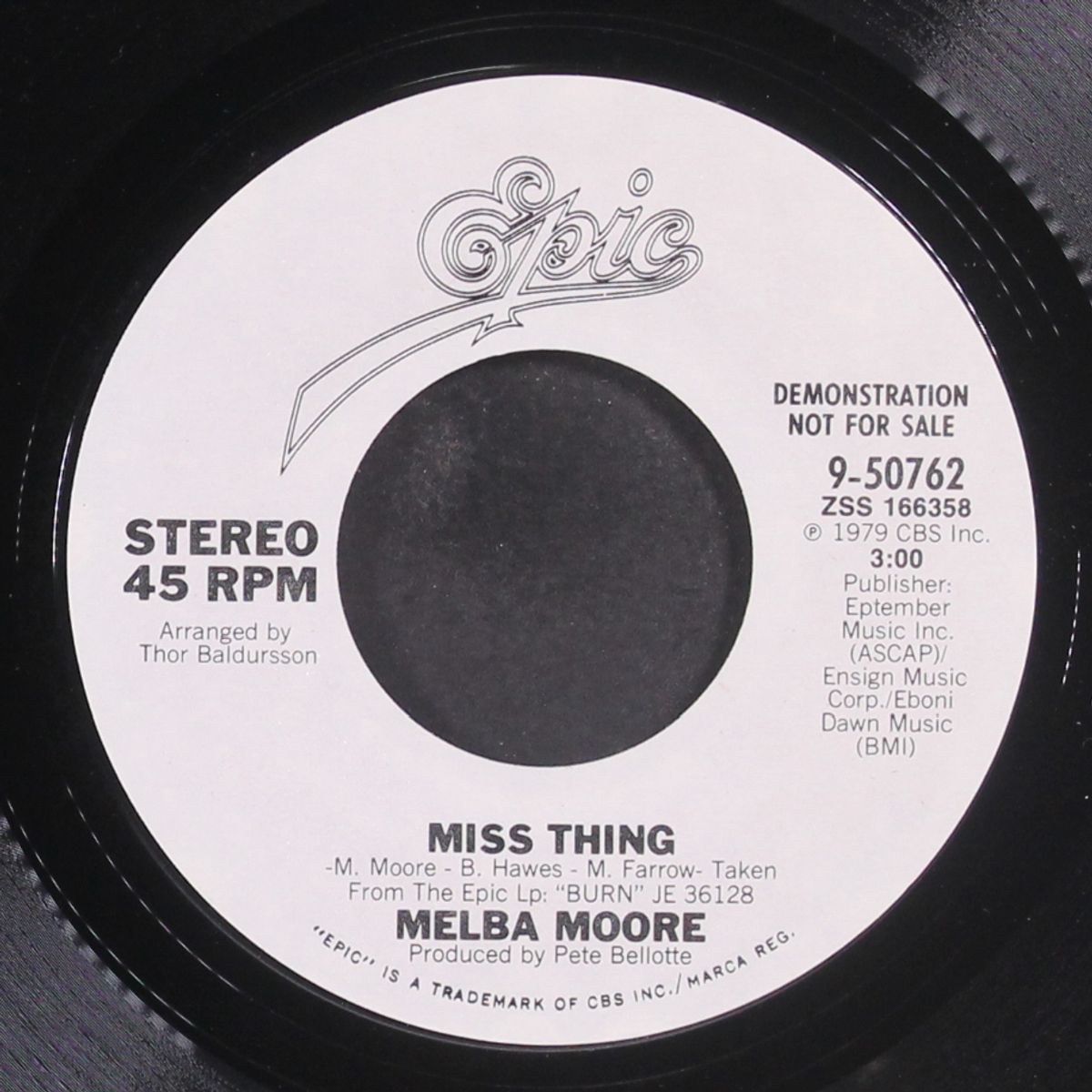 miss thing by MELBA MOORE