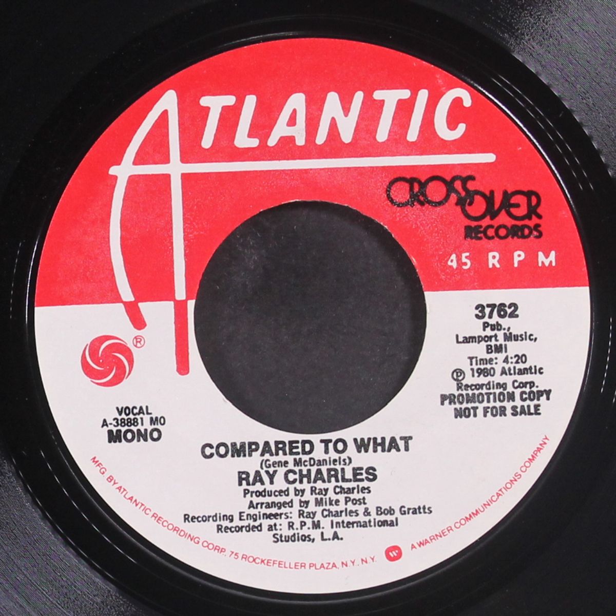 compared to what / mono by RAY CHARLES