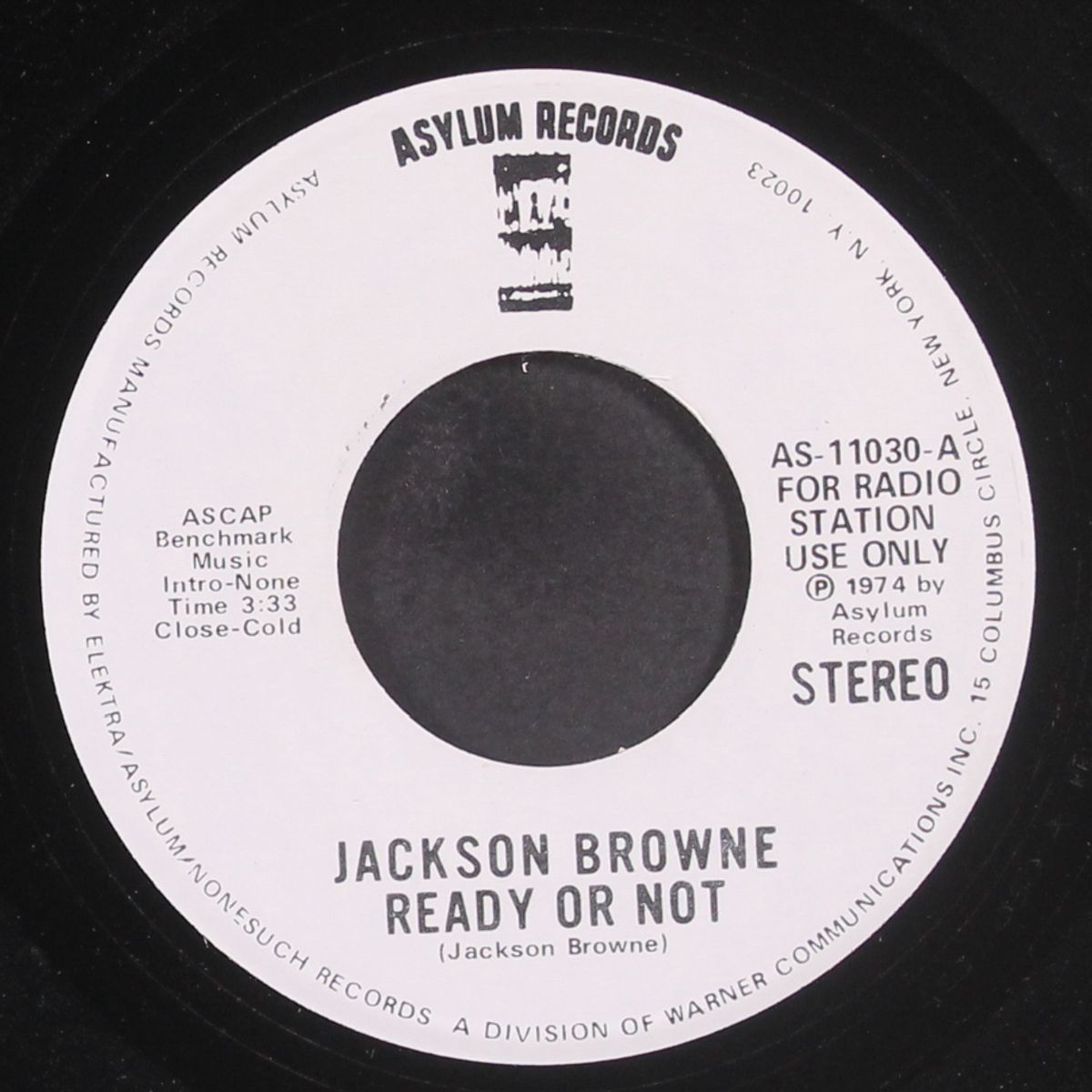 ready or not by JACKSON BROWNE
