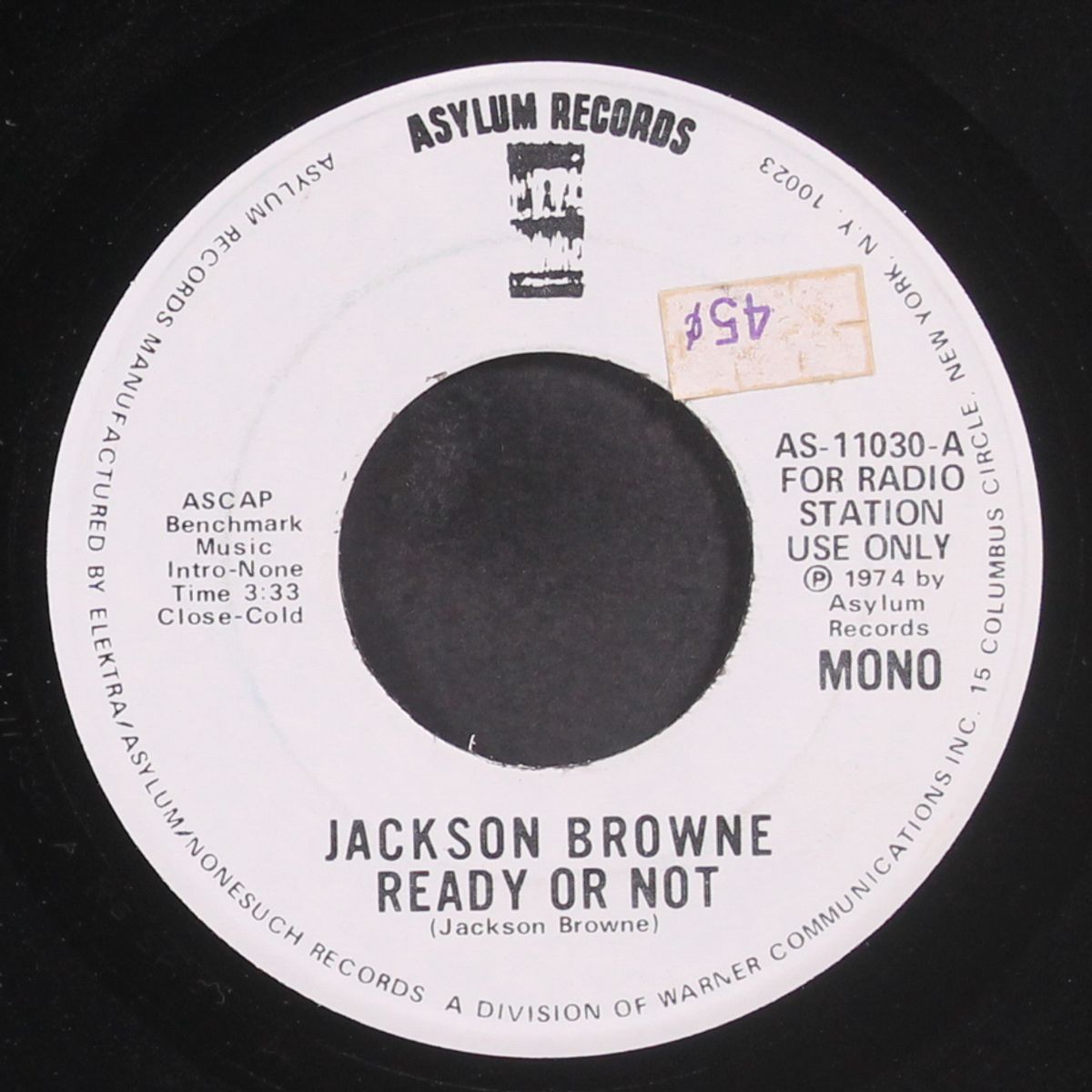 ready or not by JACKSON BROWNE