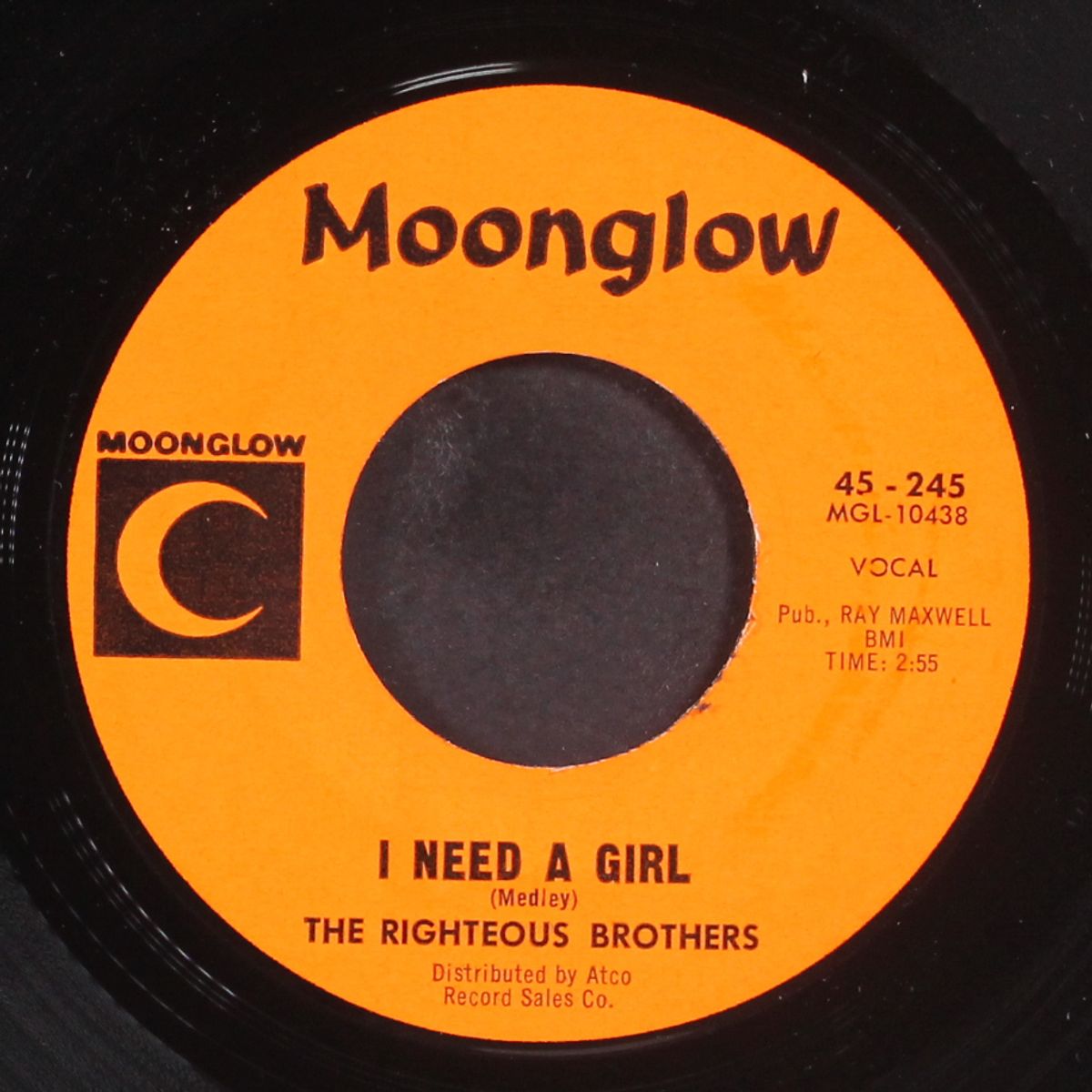bring your love to me / i need a girl by RIGHTEOUS BROTHERS