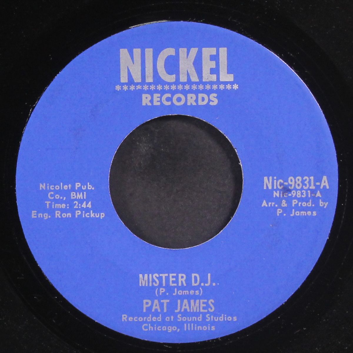 play that thang / mister d.j. by PAT JAMES