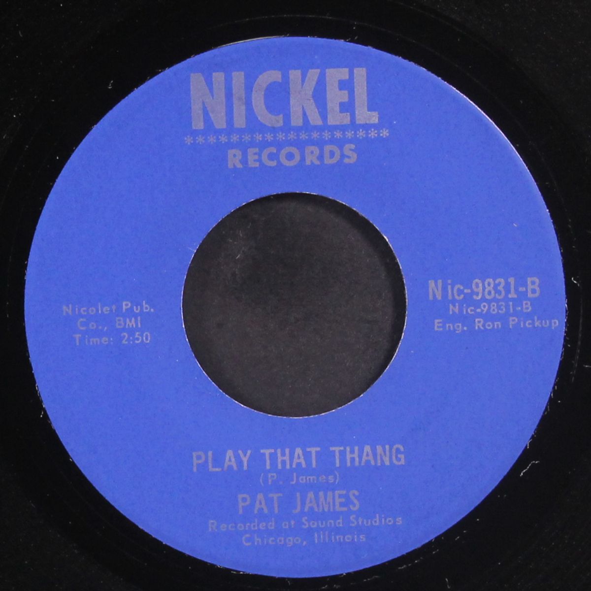 play that thang / mister d.j. by PAT JAMES