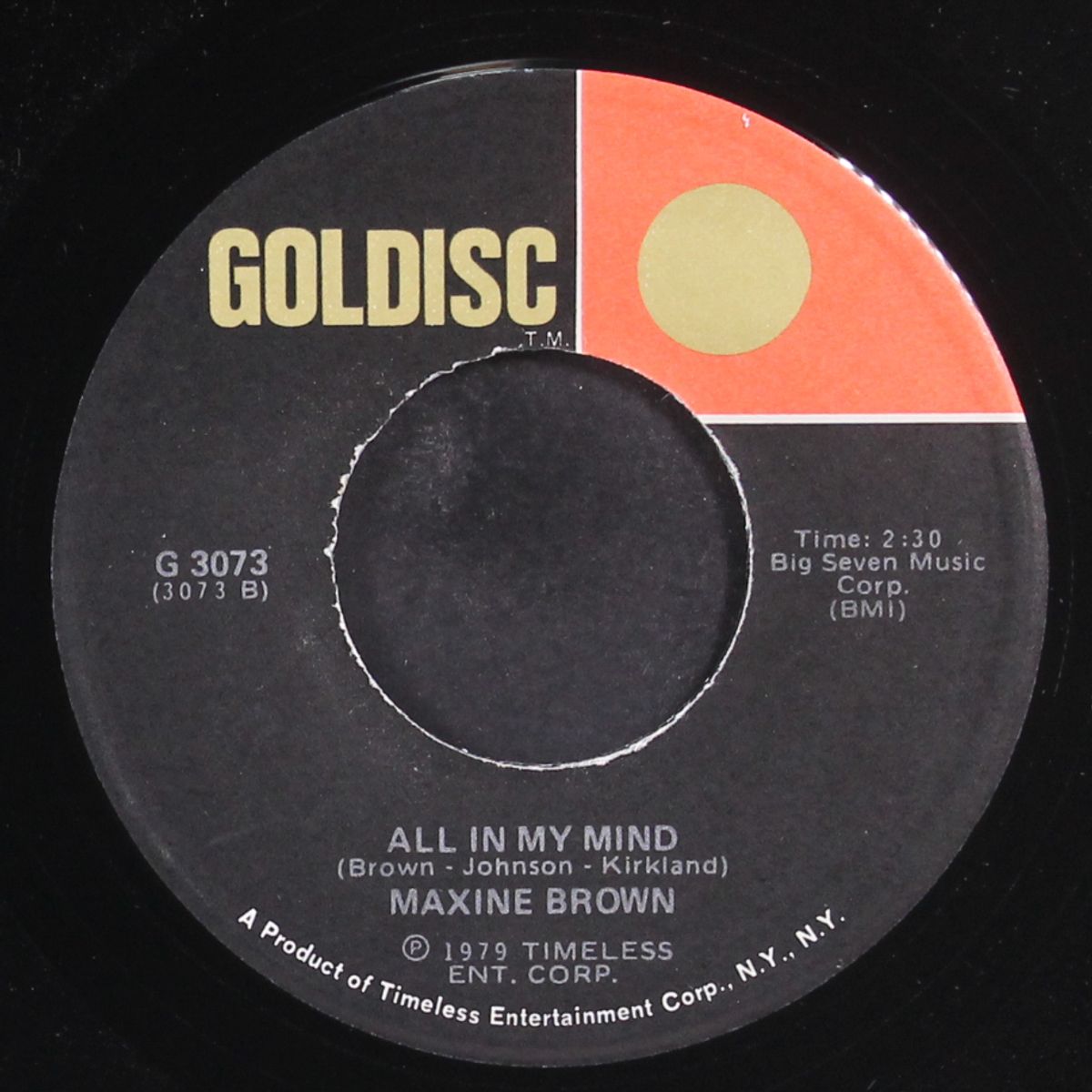 funny / all in my mind by MAXINE BROWN