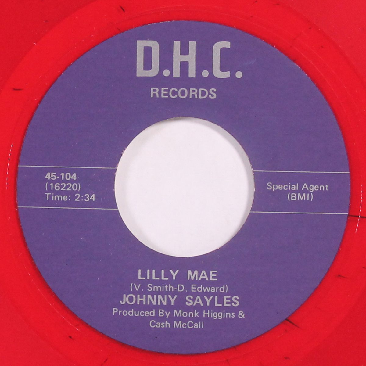 lilly mae / i'm just what she needs by JOHNNY SAYLES