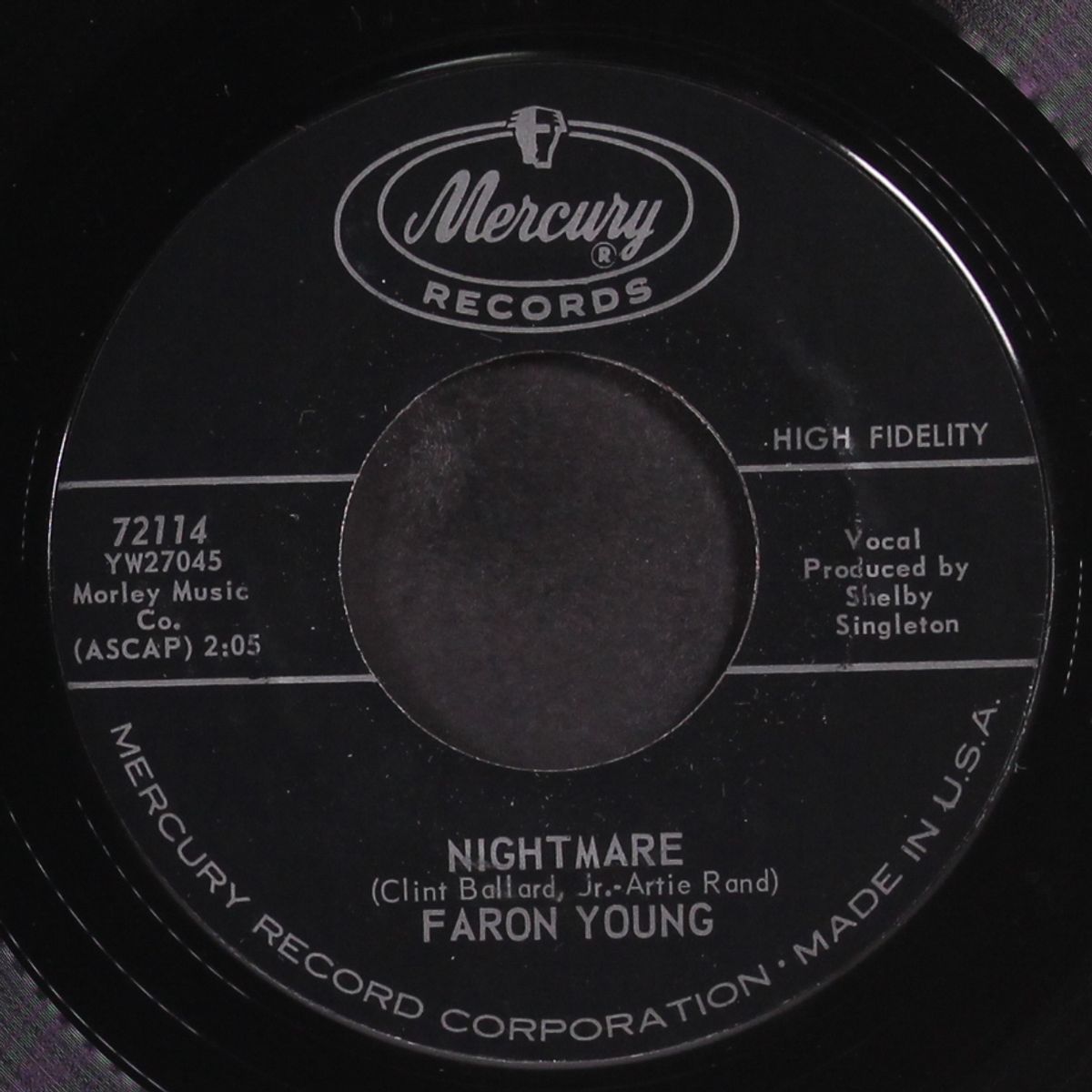 nightmare / i've come to say goodbye by FARON YOUNG