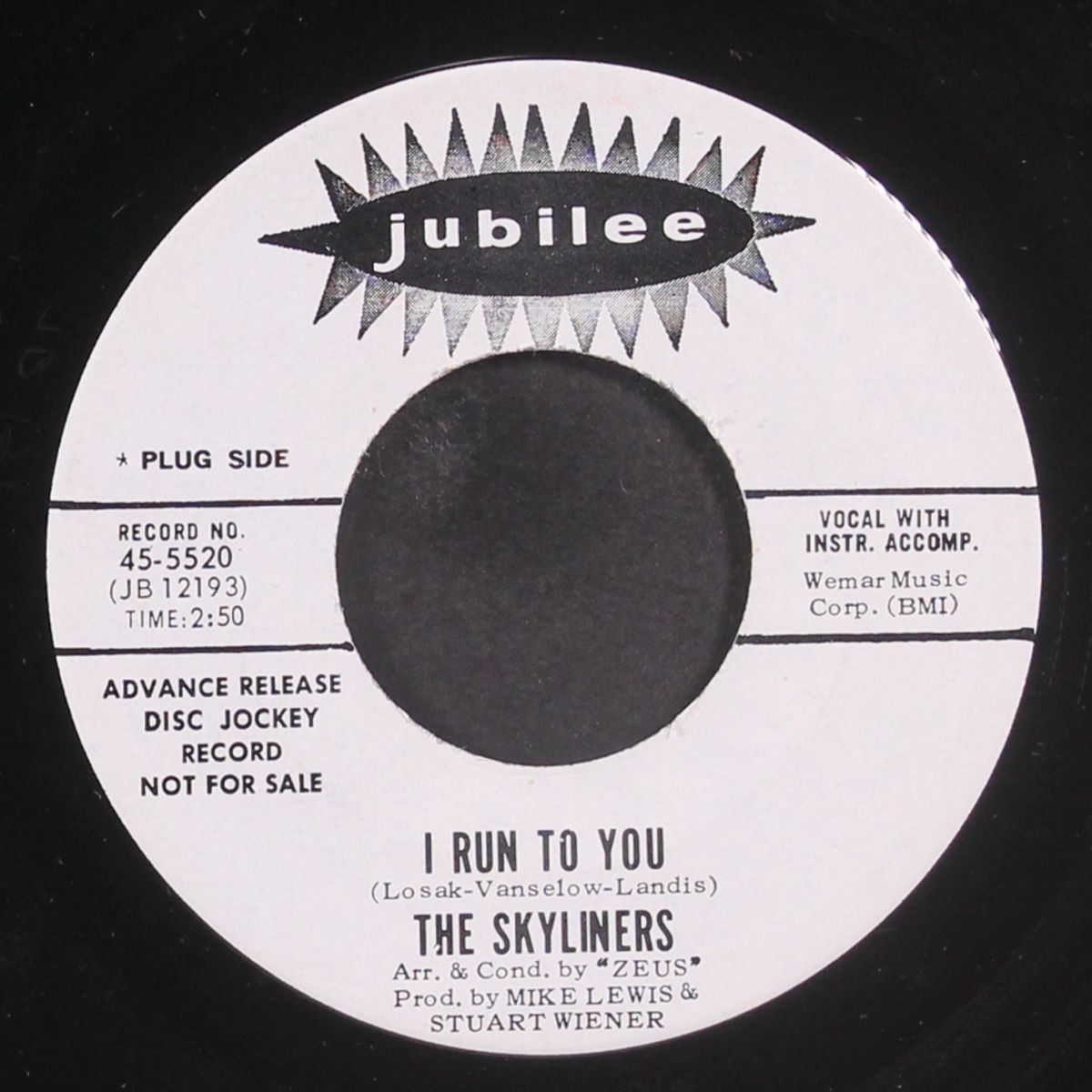 don't hurt me baby / i run to you by SKYLINERS