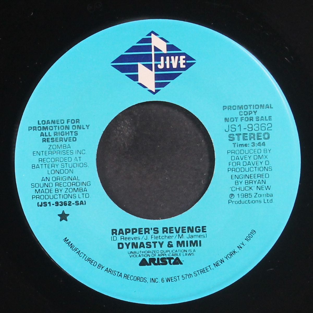 rapper's revenge / same by DYNASTY & MIMI