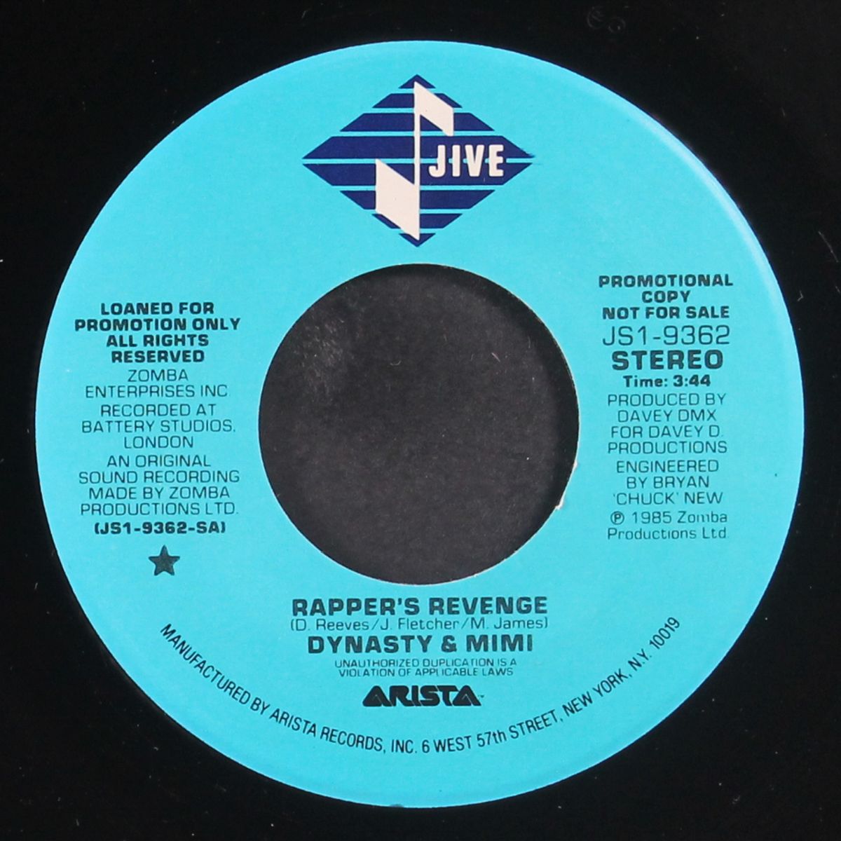 rapper's revenge / same by DYNASTY & MIMI