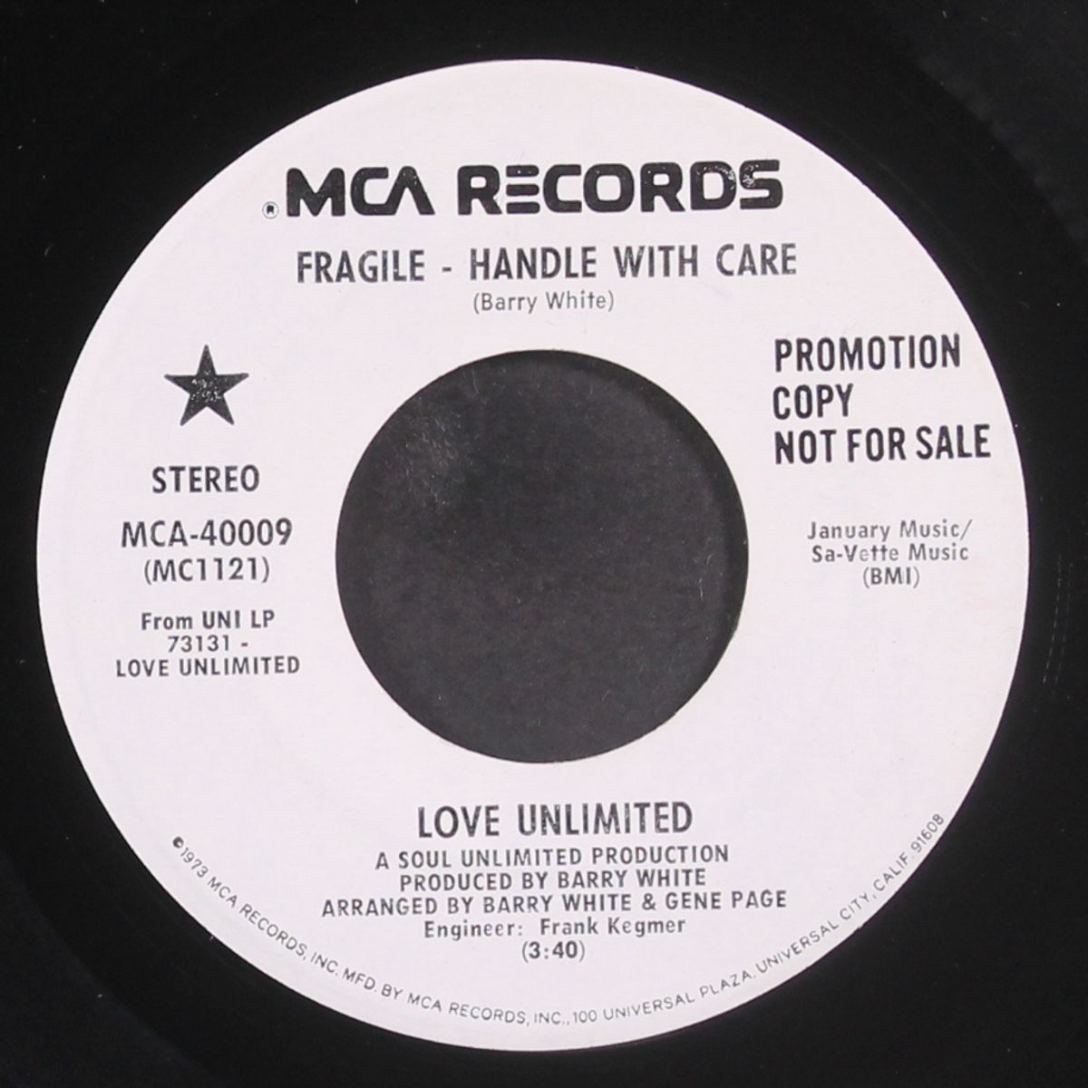 fragile - handle with care / mono by LOVE UNLIMITED