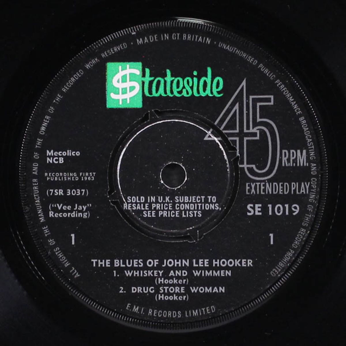 the blues of by JOHN LEE HOOKER