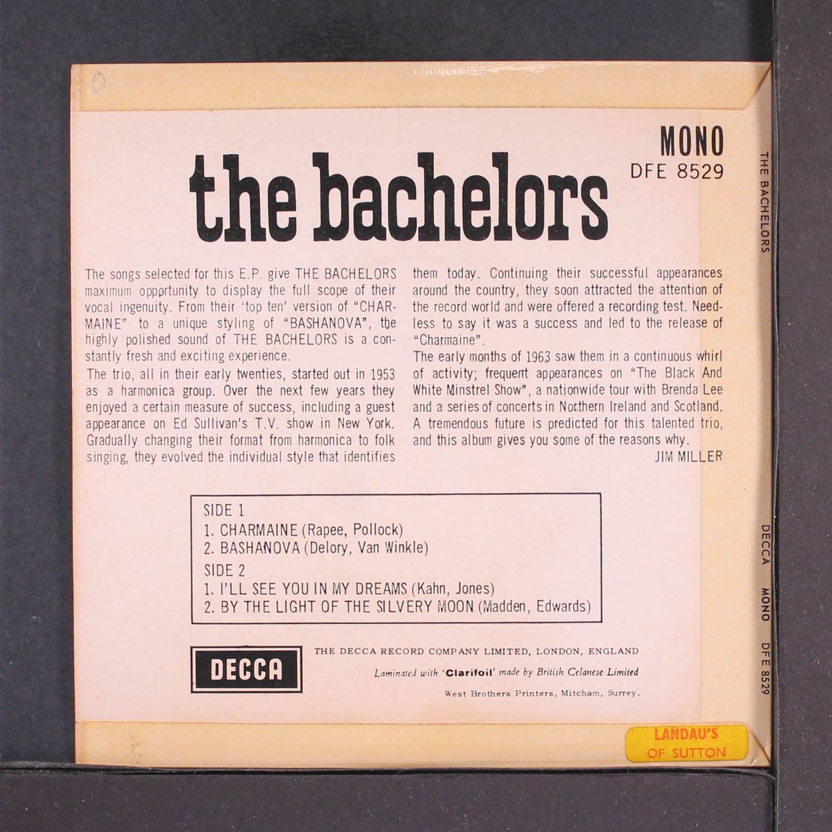 the bachelors by BACHELORS