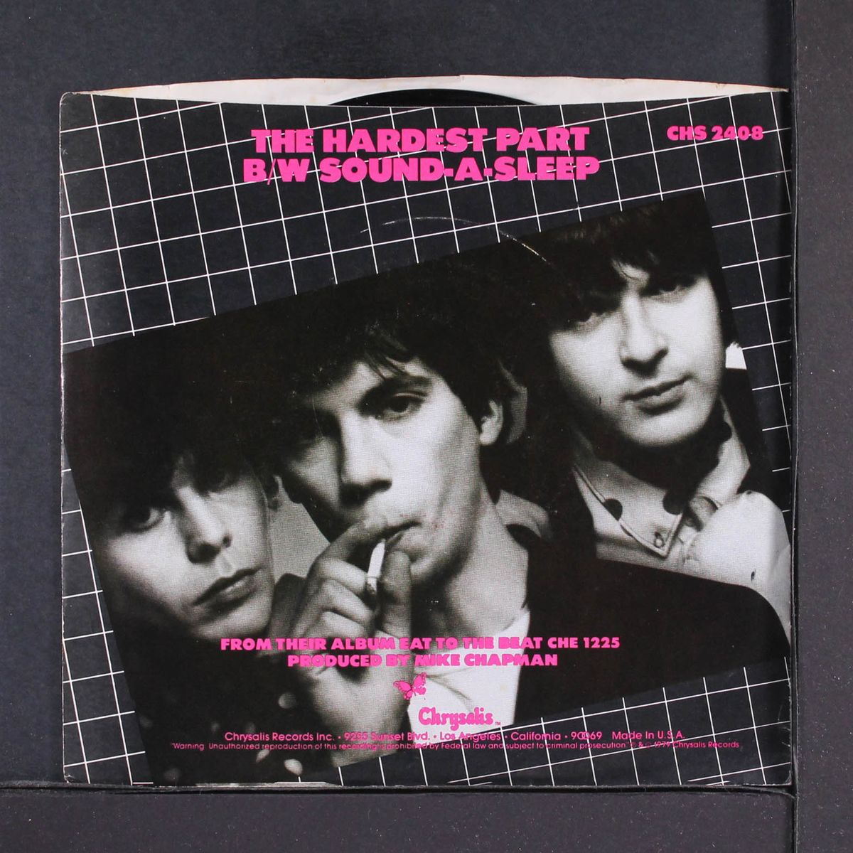 the hardest part / sound-a-sleep by BLONDIE