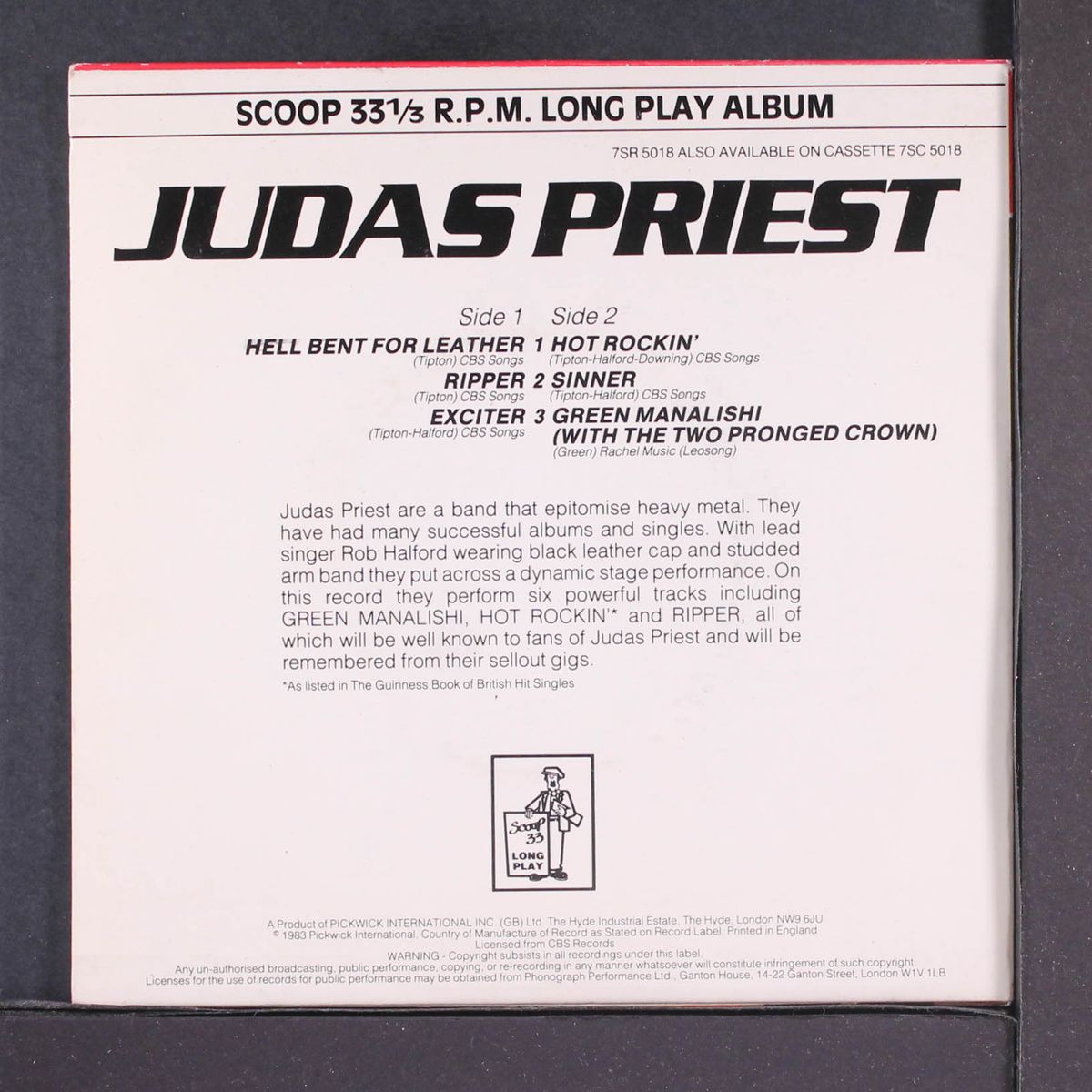 hell bent for leather +5 by JUDAS PRIEST