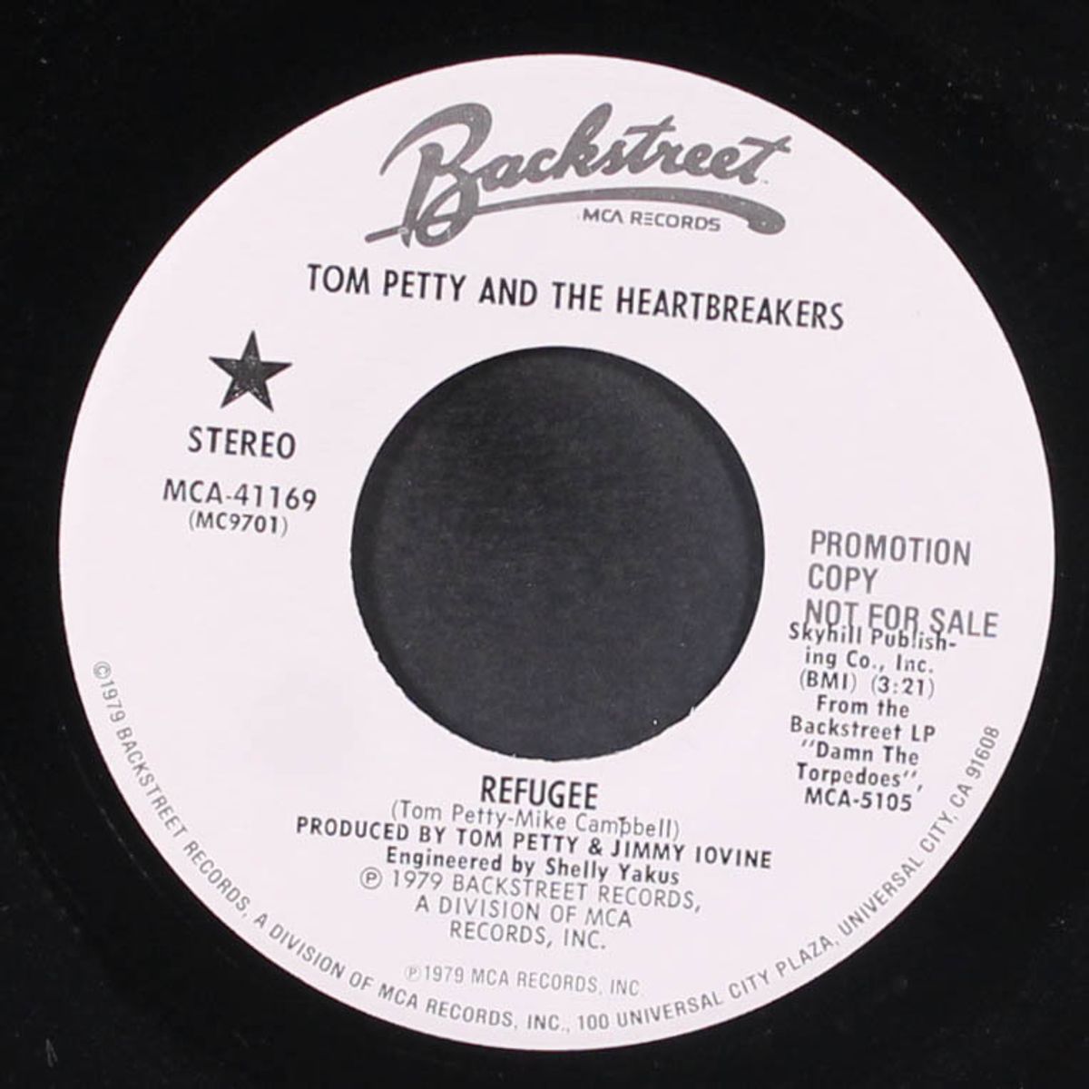 refugee / it's raining again by TOM PETTY & HEARTBREAKERS