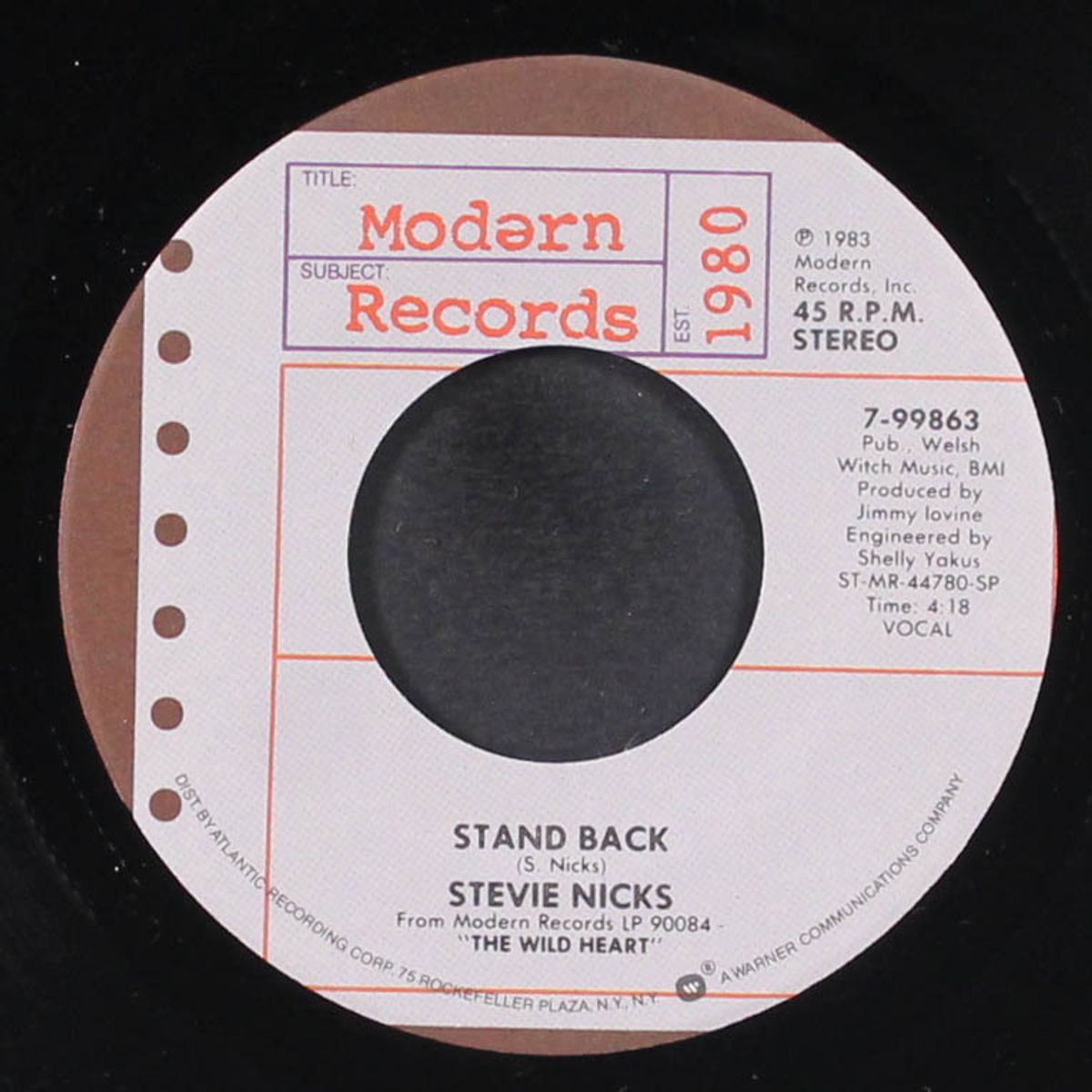 stand back by STEVIE NICKS