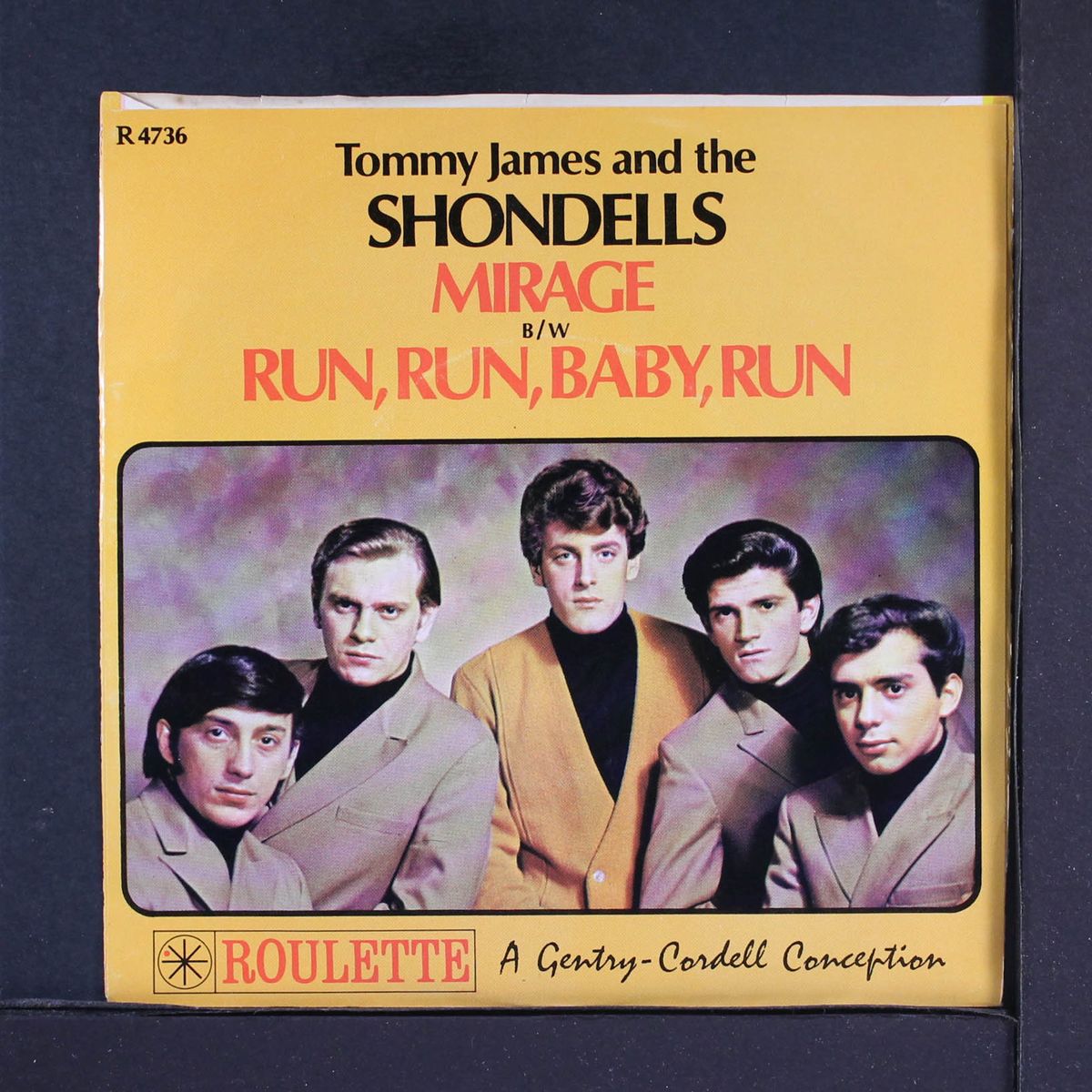 mirage / run, run, run by TOMMY JAMES & SHONDELLS