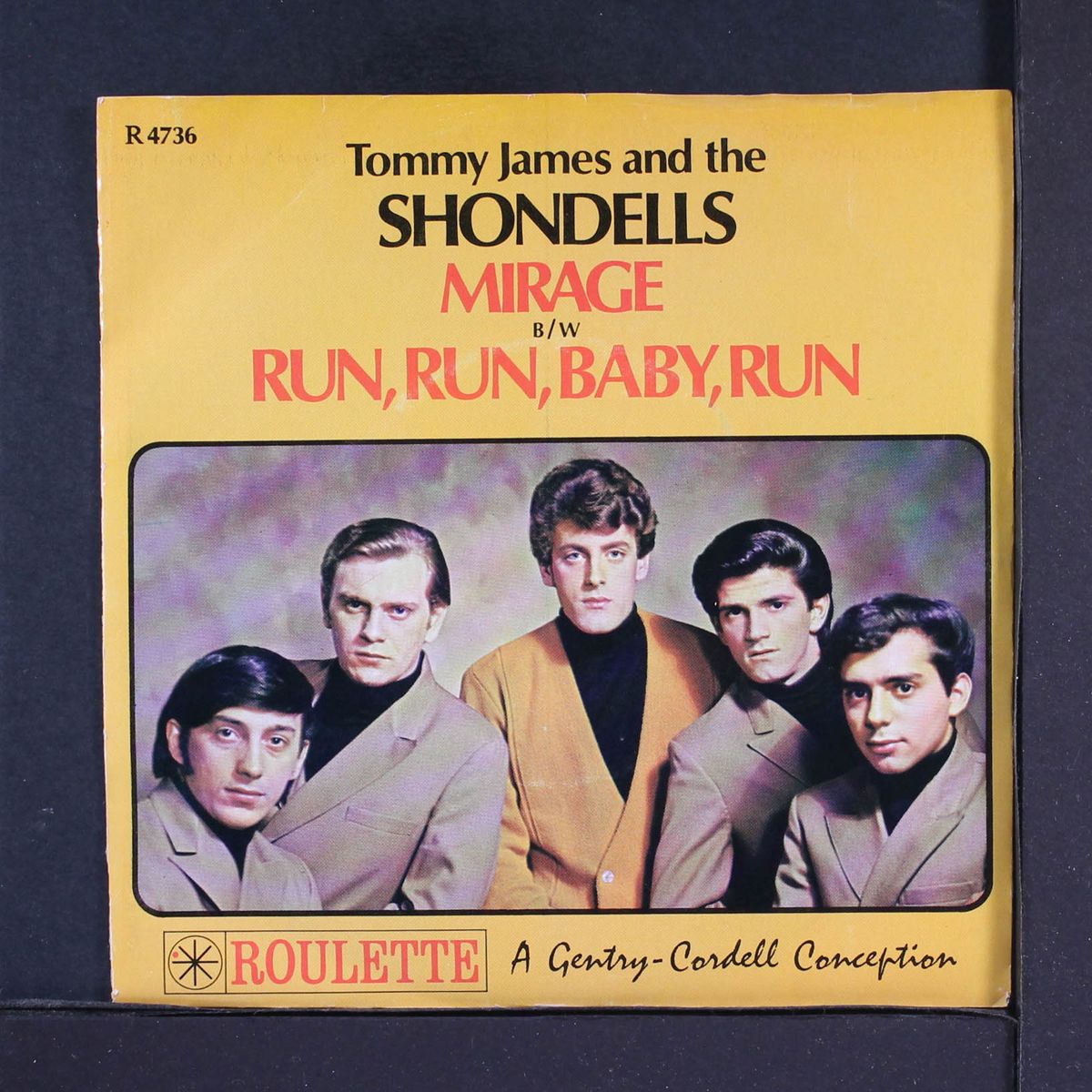 mirage / run, run, run by TOMMY JAMES & SHONDELLS