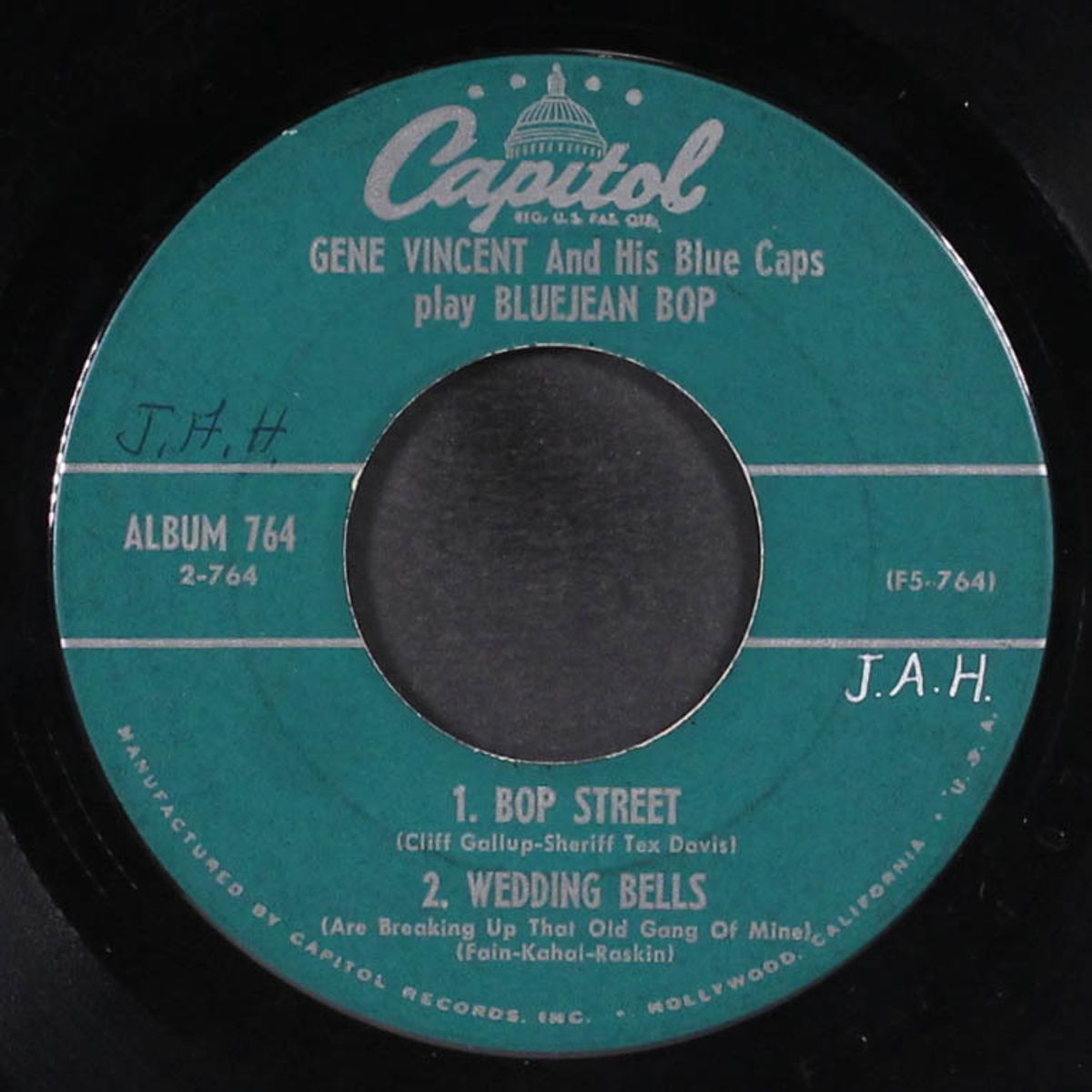 play bluejean bop, part 2 by GENE VINCENT & BLUE CAPS