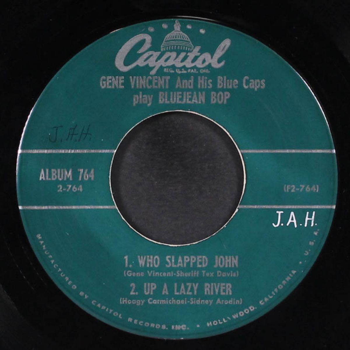 play bluejean bop, part 2 by GENE VINCENT & BLUE CAPS