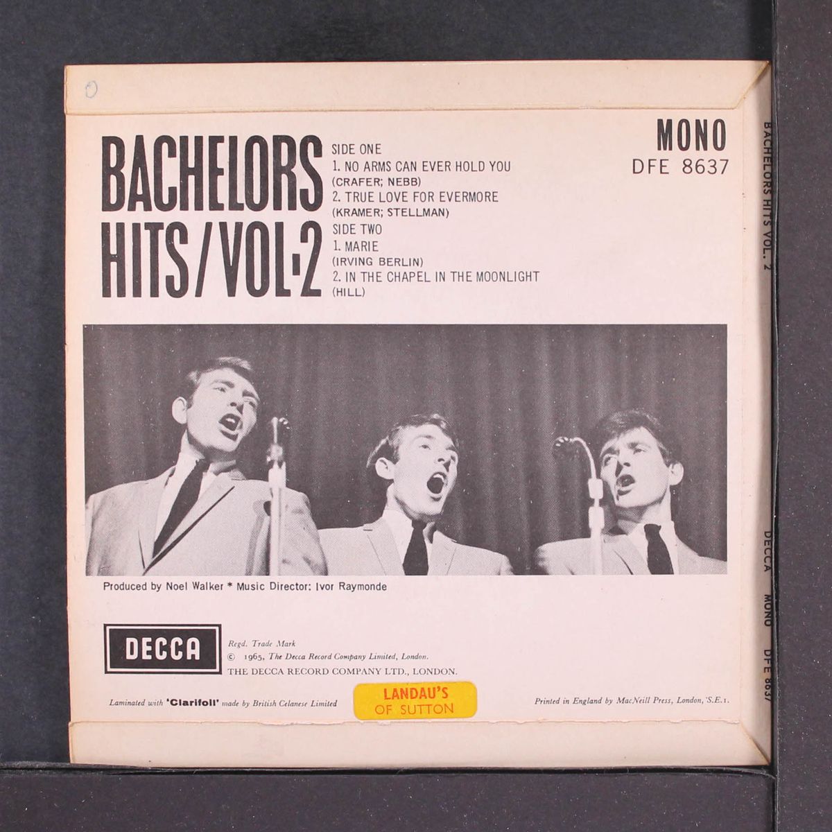 hits / vol. 2 by BACHELORS