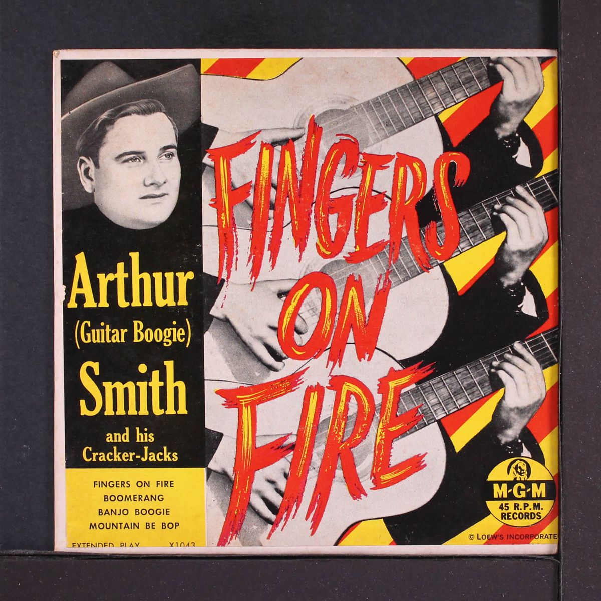 fingers on fire by ARTHUR (GUITAR BOOGIE) SMITH