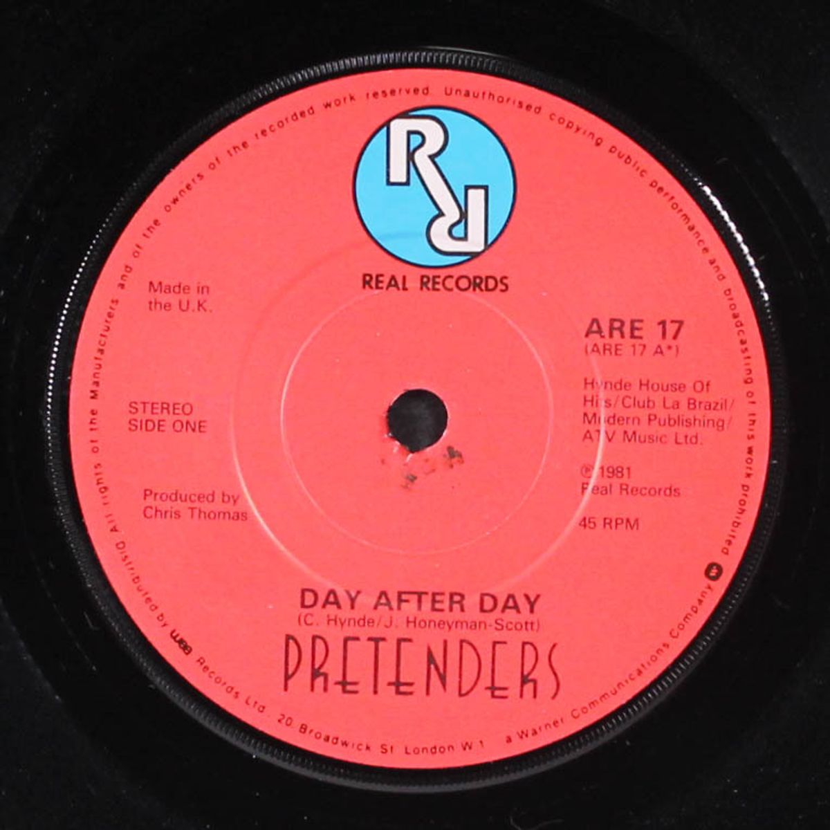 day after day / in the sticks by PRETENDERS