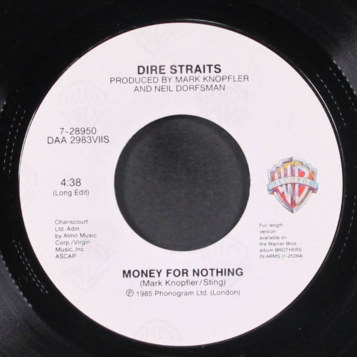 money for nothing / love over gold (live) by DIRE STRAITS
