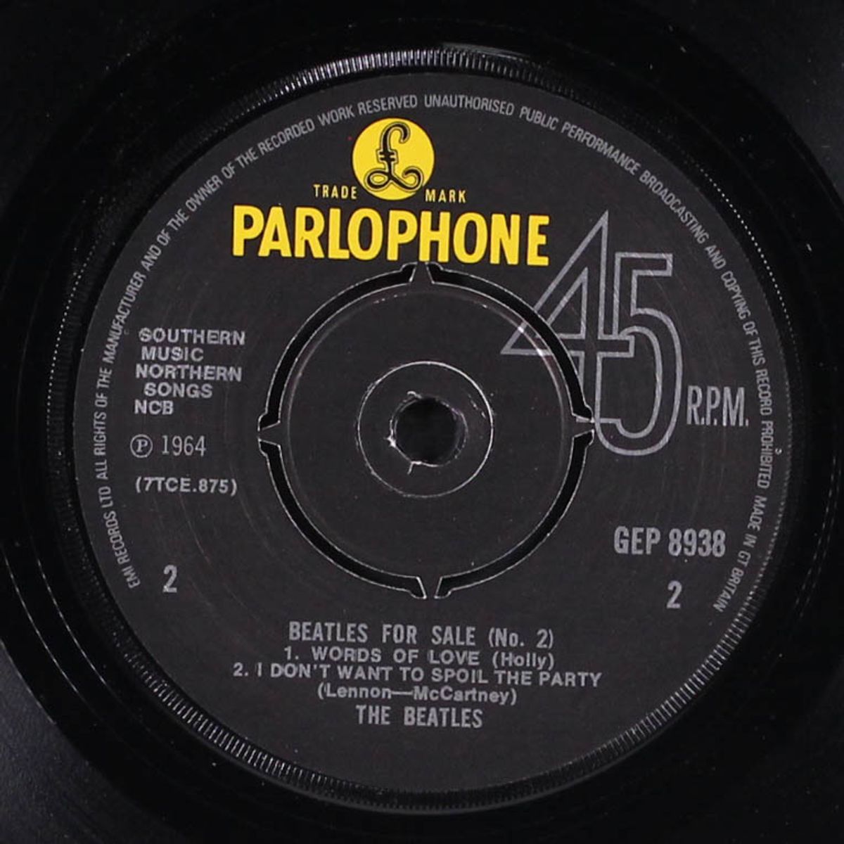 beatles for sale no. 2 by BEATLES