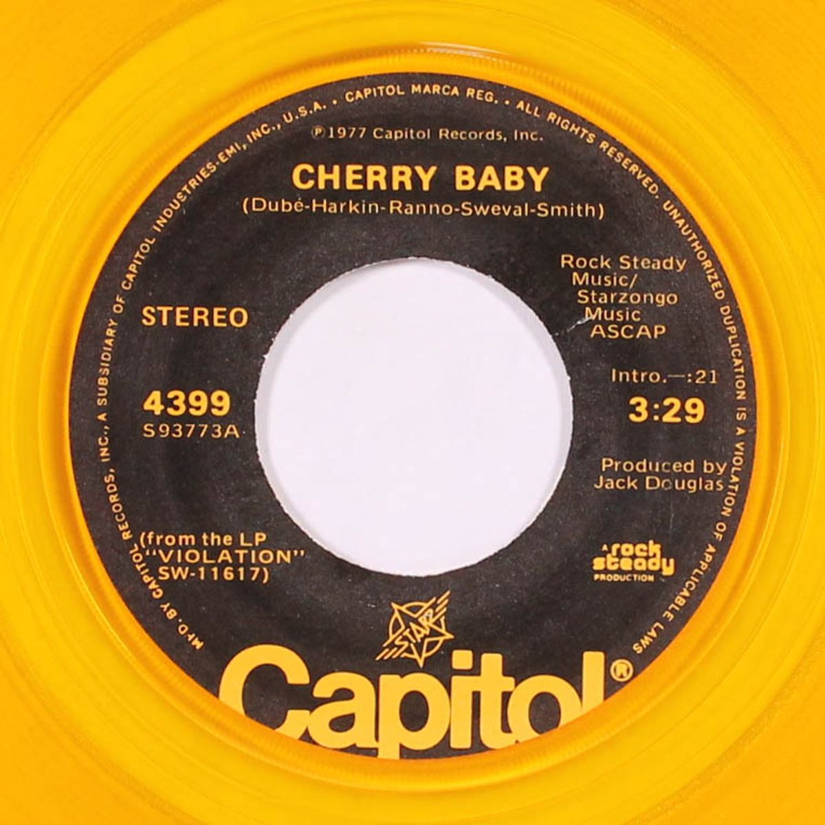 cherry baby / rock six times by STARZ