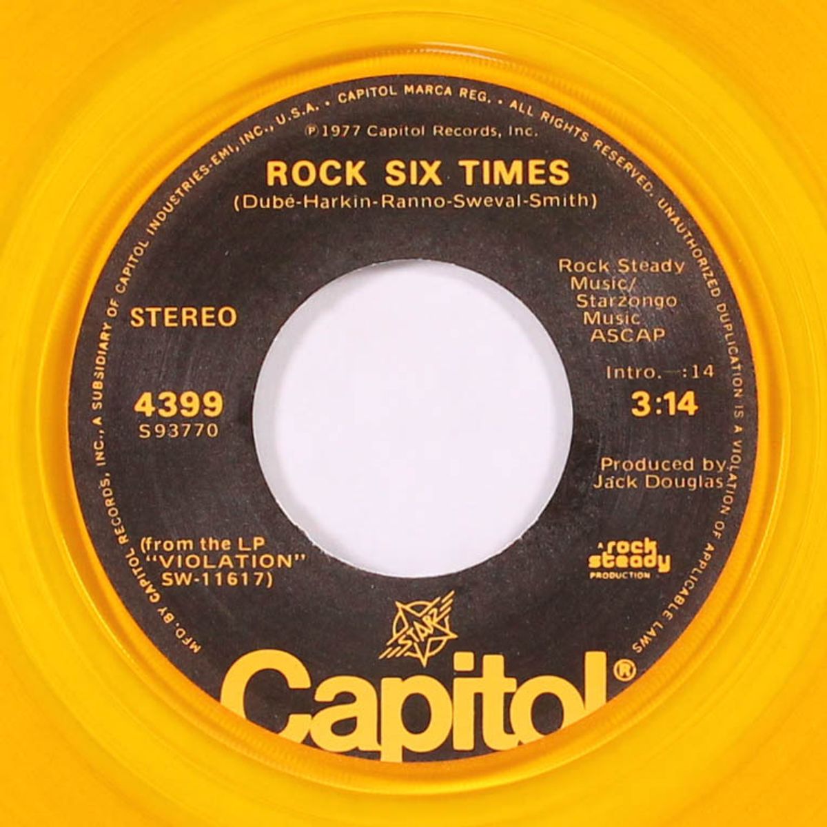 cherry baby / rock six times by STARZ